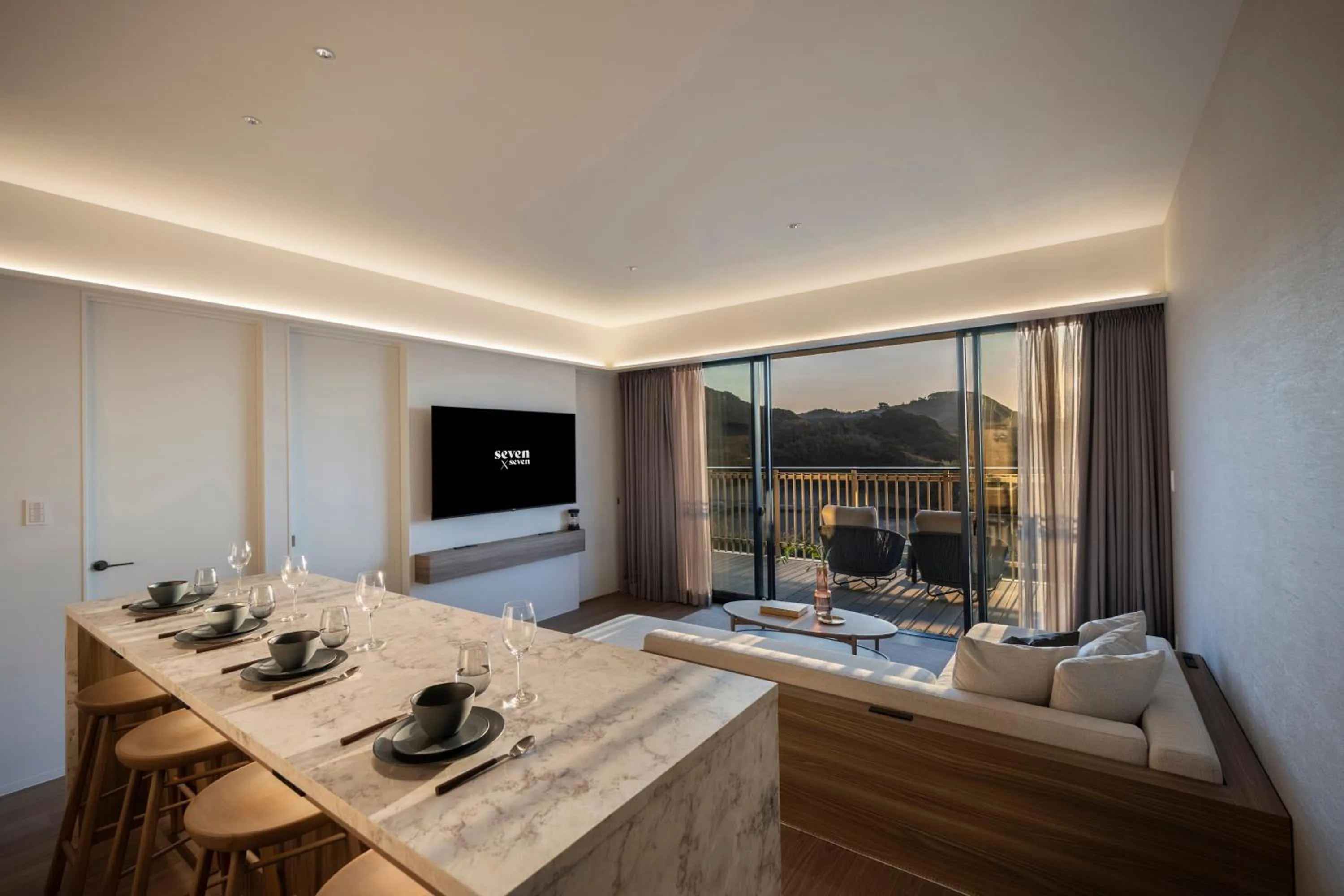 Balcony/Terrace in seven x seven Itoshima