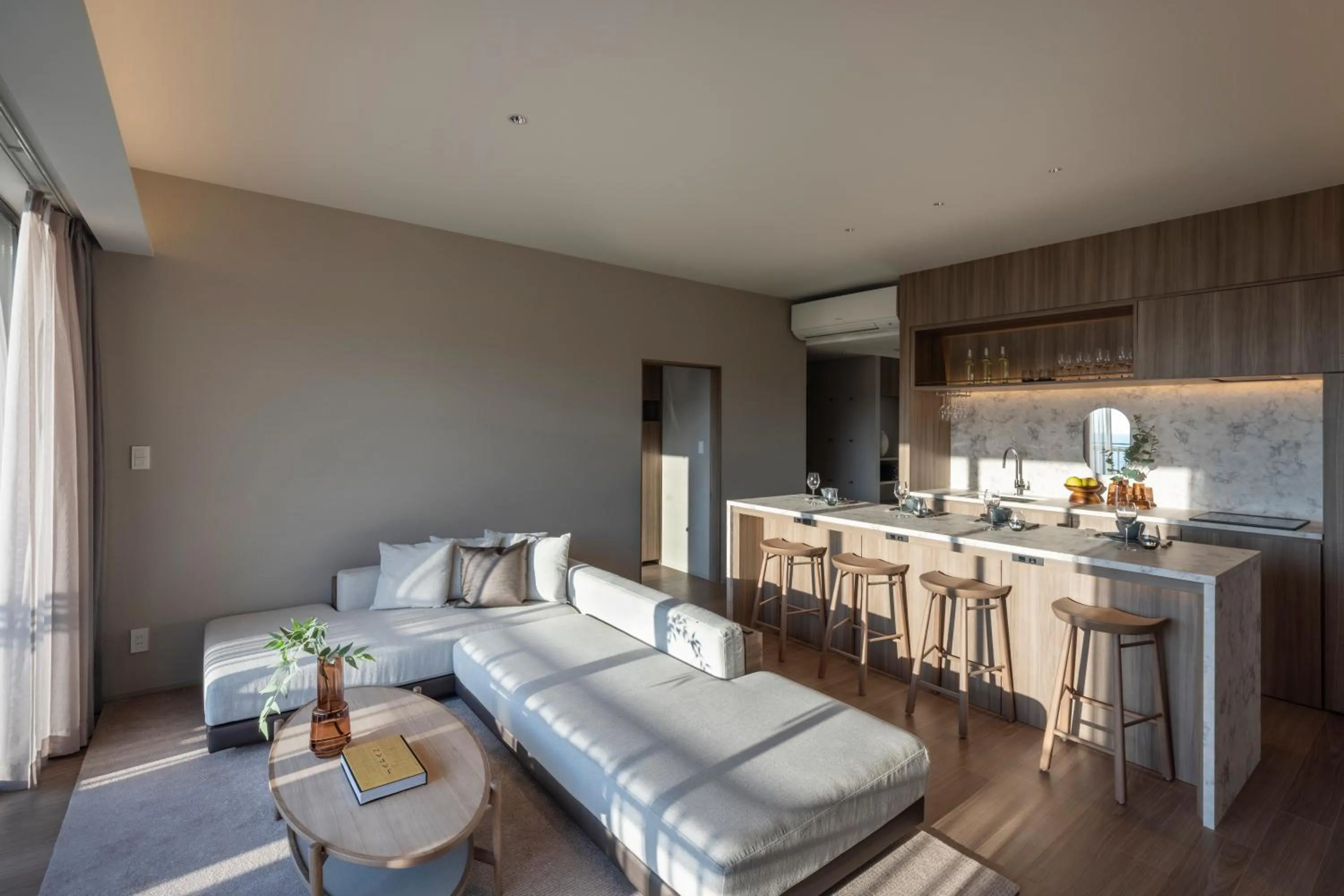 Kitchen or kitchenette in seven x seven Itoshima