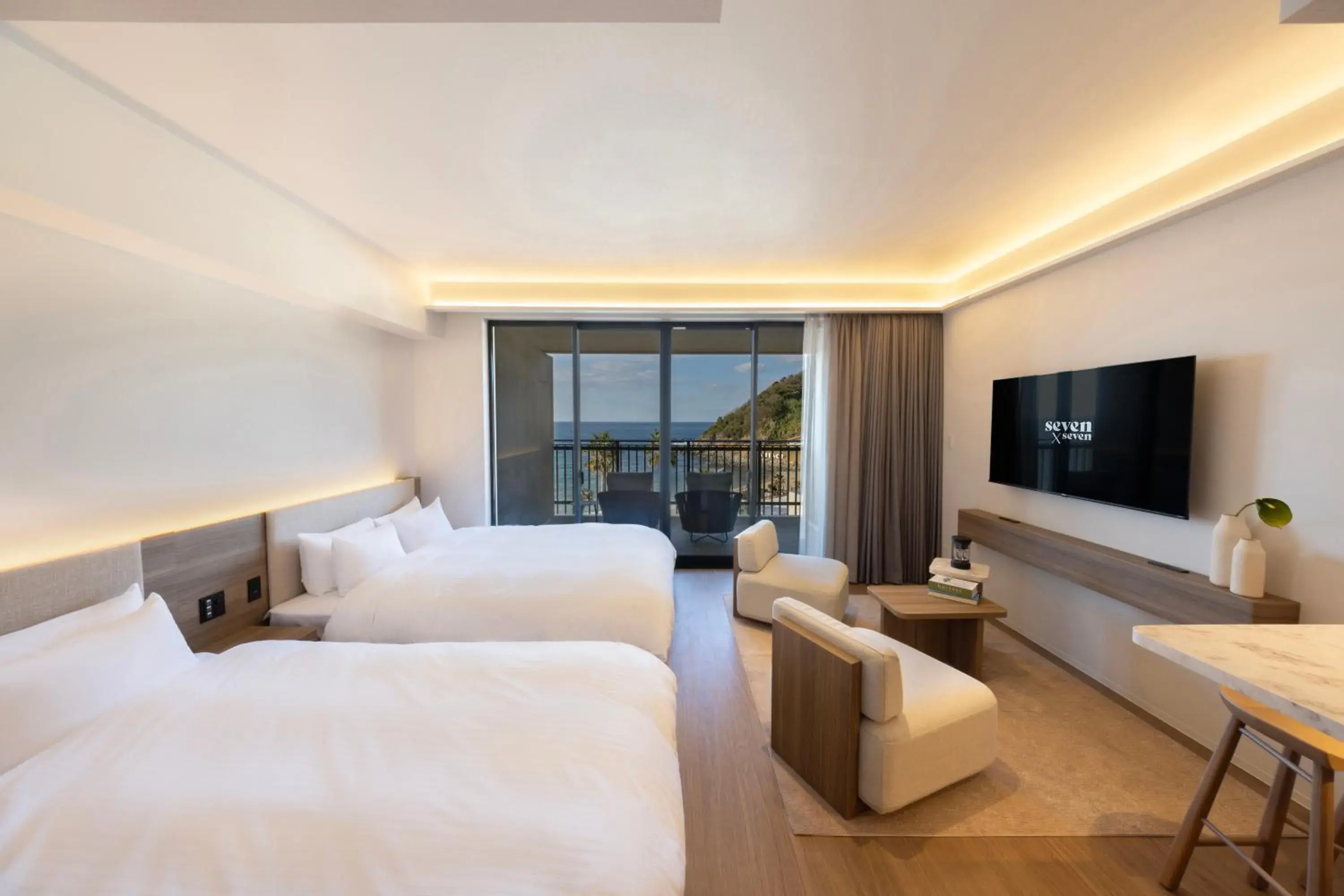 Standard Twin Room - single occupancy in seven x seven Itoshima Standard Twin Room - single occupancy in seven x seven Itoshima