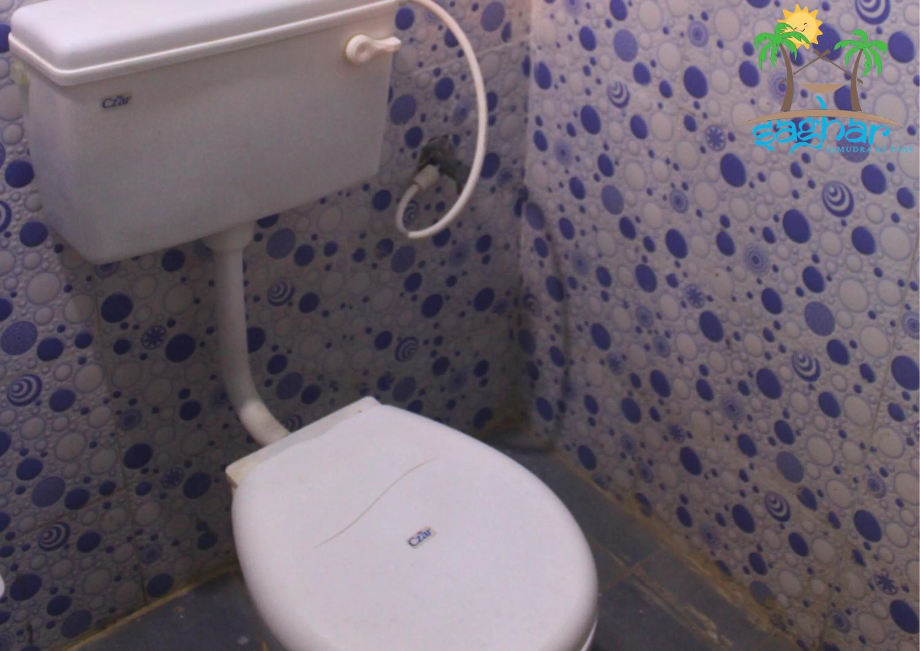 Toilet in Saghar House