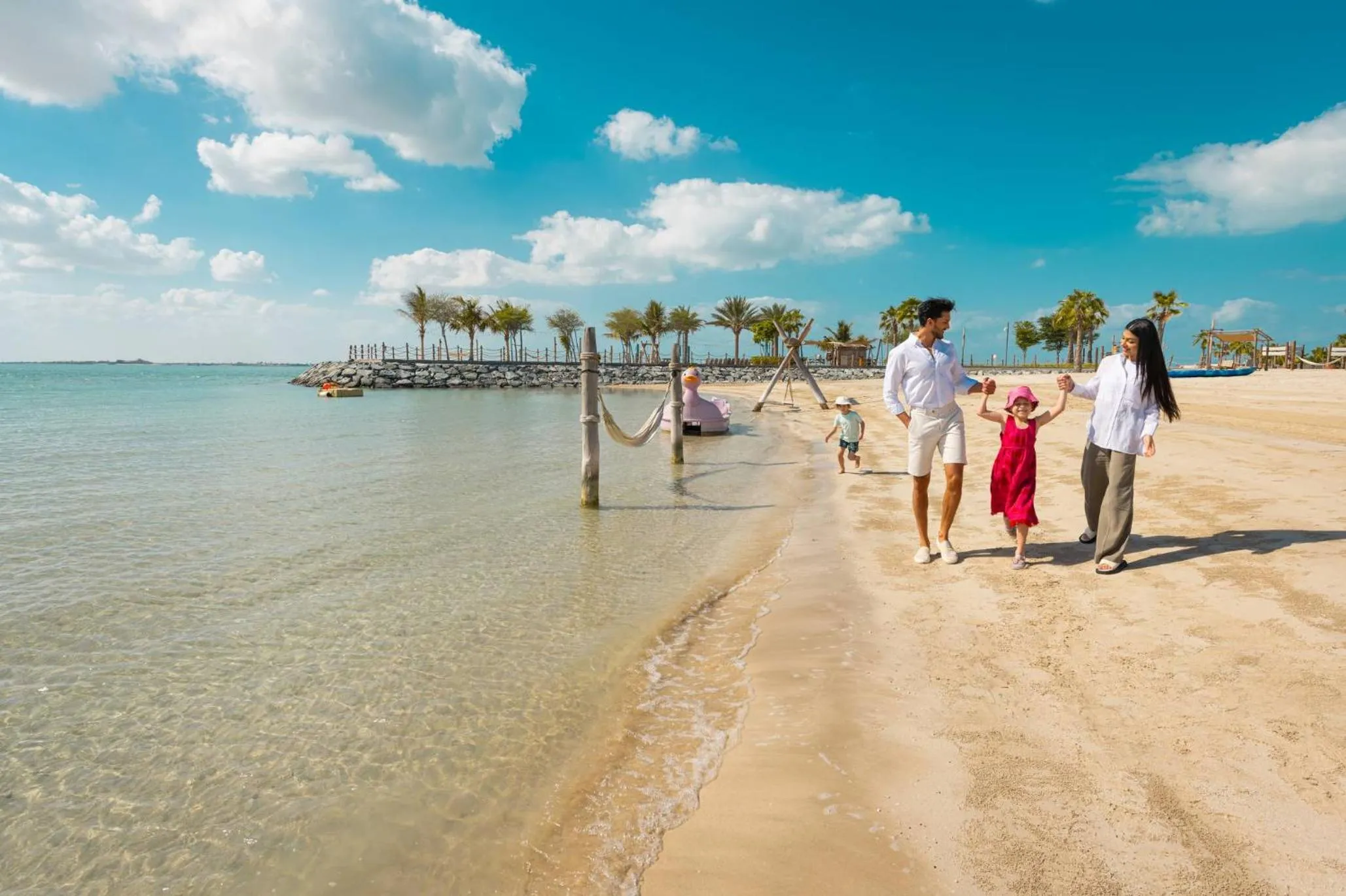 Beach in Bab Al Nojoum Hudayriyat Villas