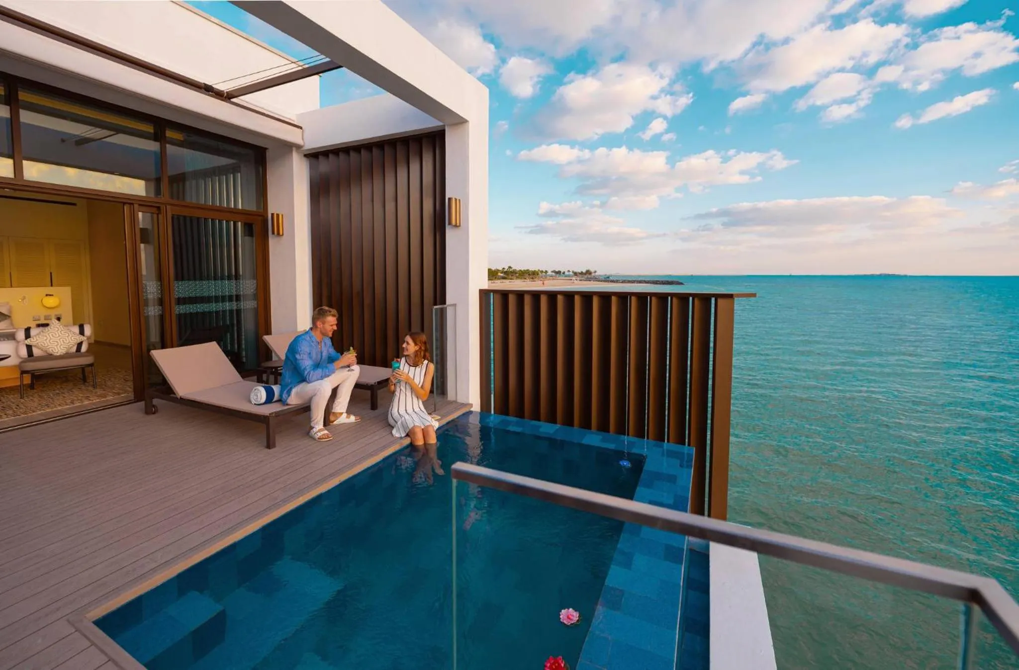 Patio in Bab Al Nojoum Hudayriyat Villas