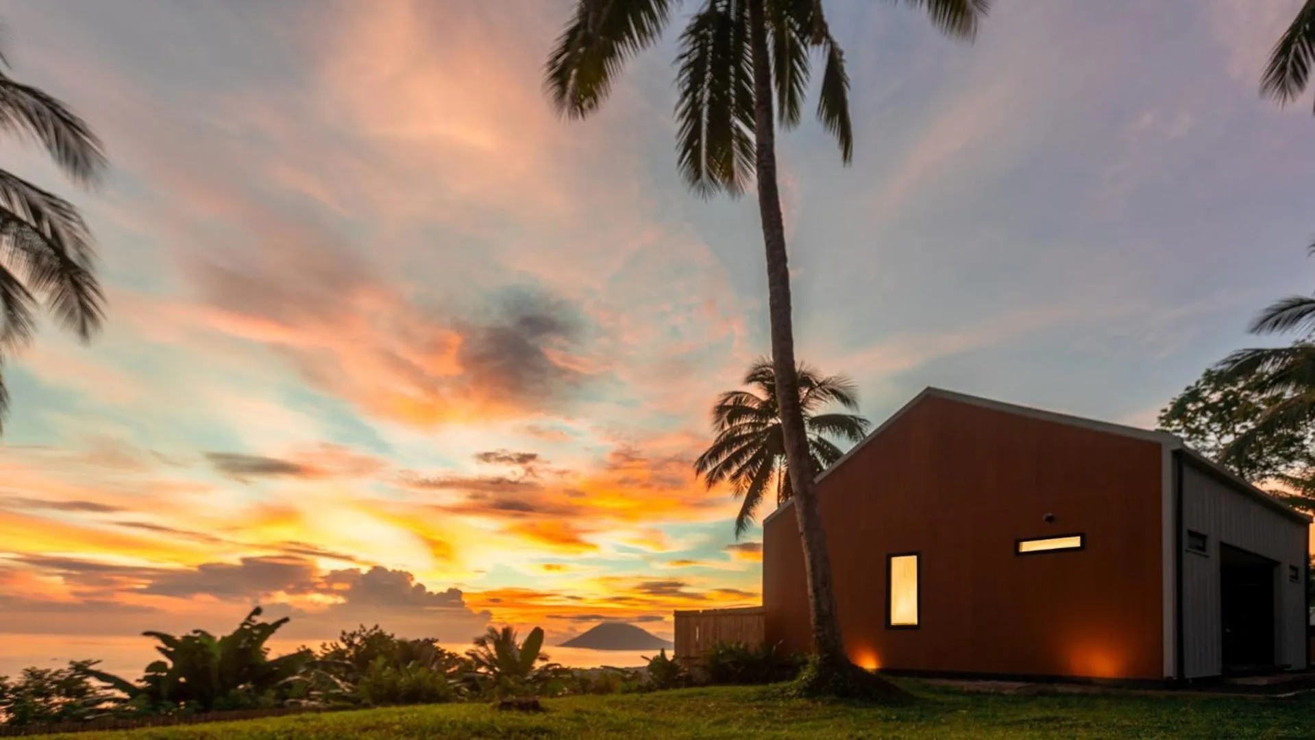 Sunrise in Bobocabin Bunaken Hills, Manado