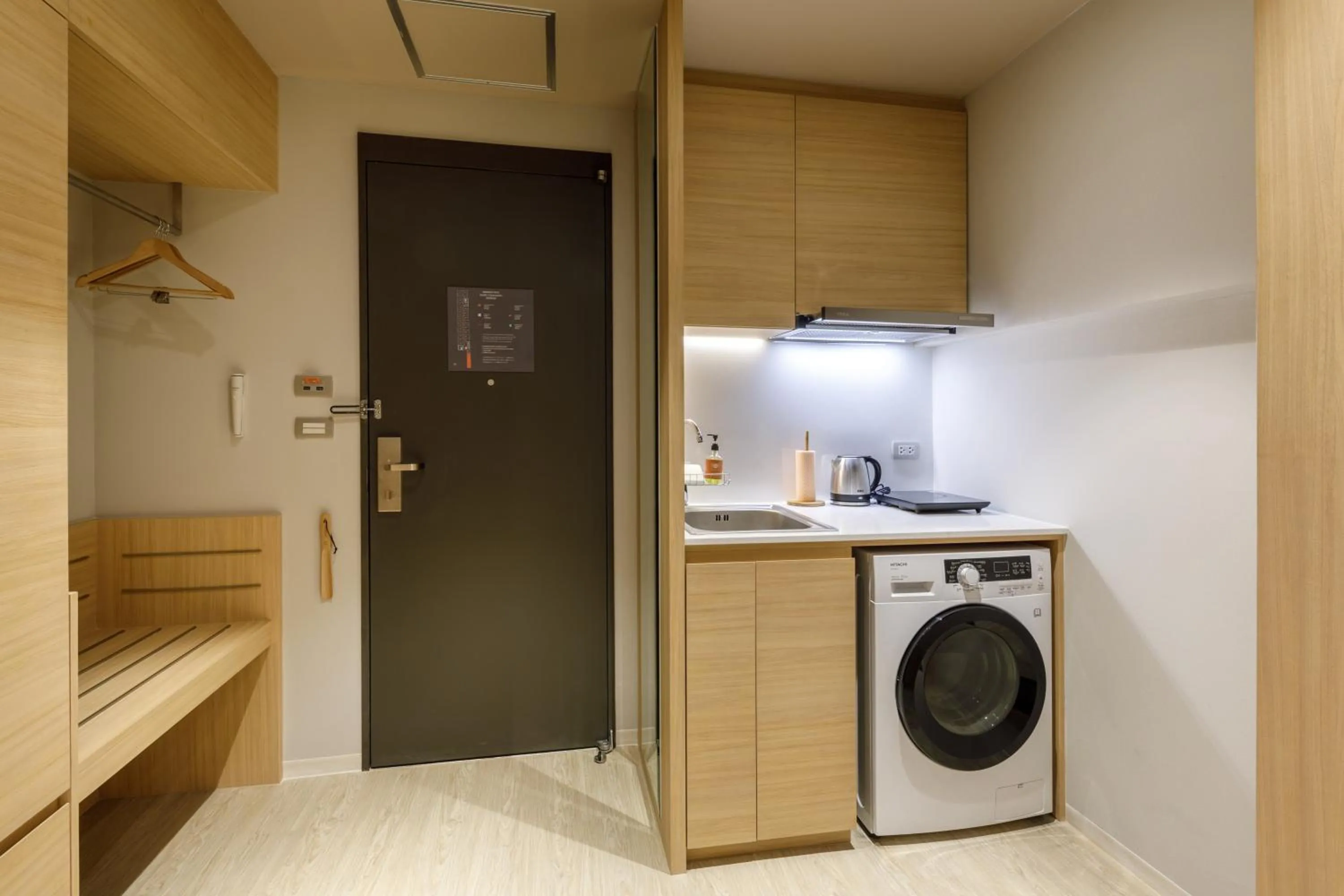 washing machine in Nishitetsu Hotel Croom Bangkok Silom