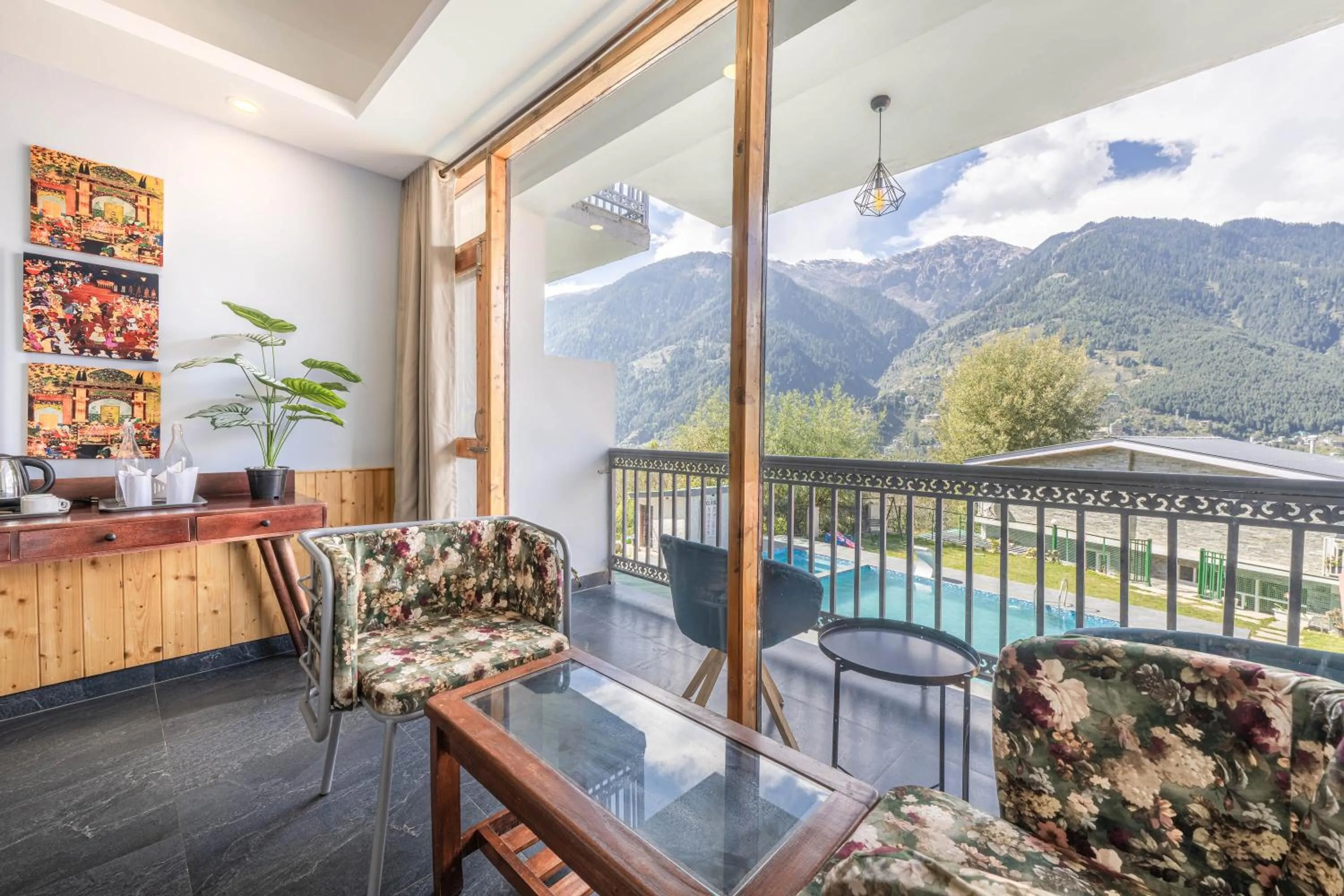 View (from property/room) in Echor Himalayan Heights Manali