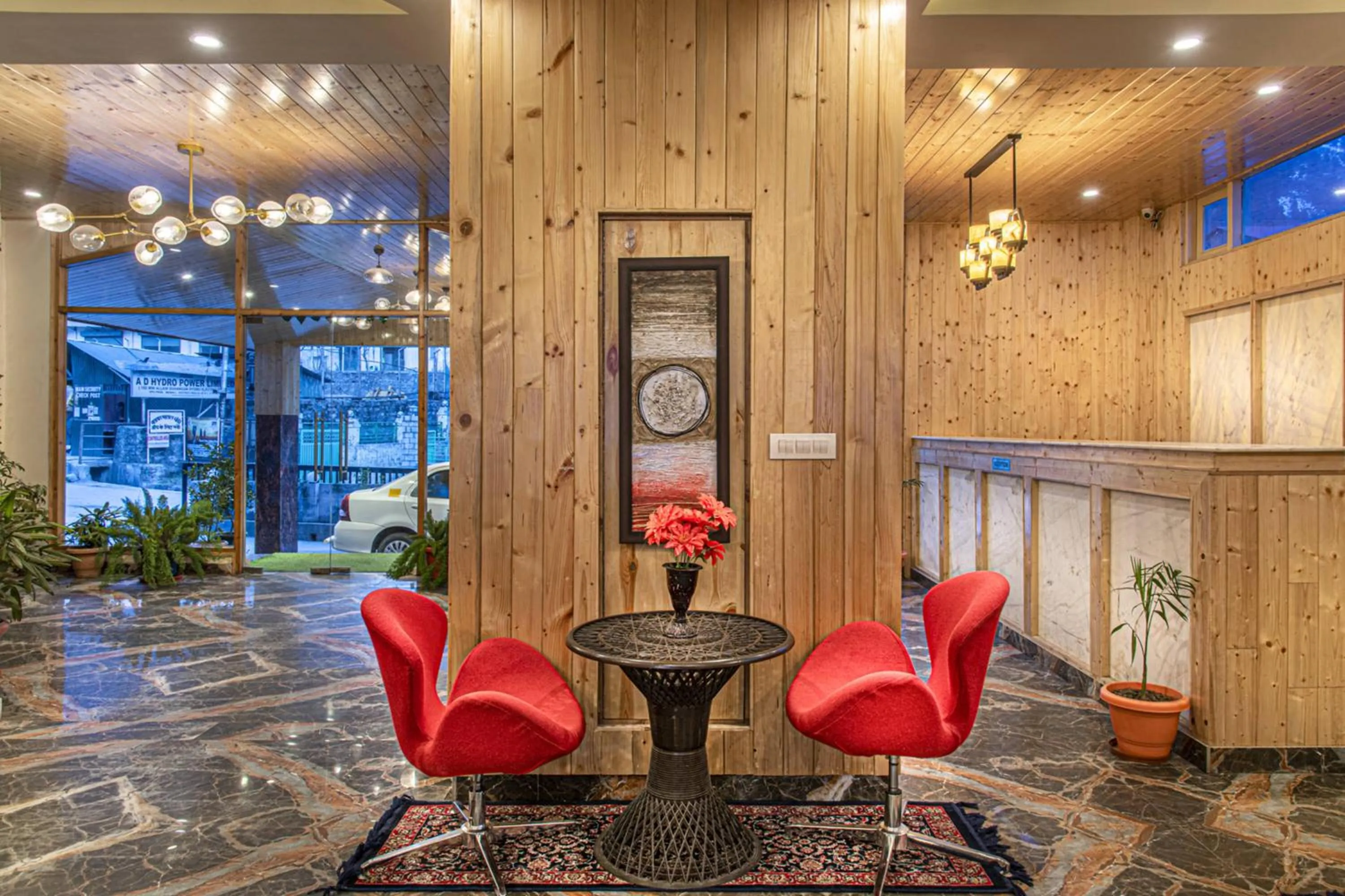 Living room in Echor Himalayan Heights Manali