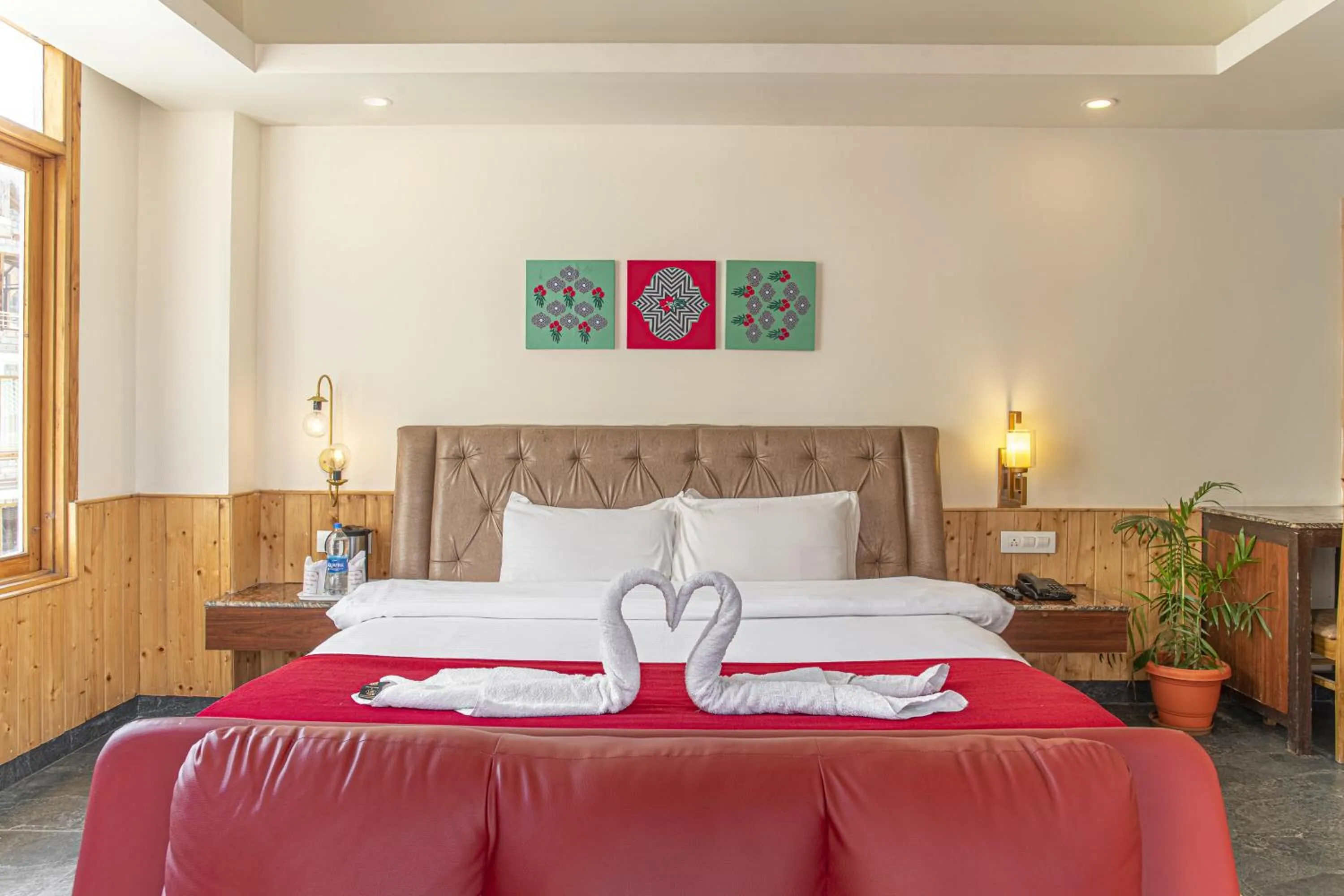 Bed in Echor Himalayan Heights Manali