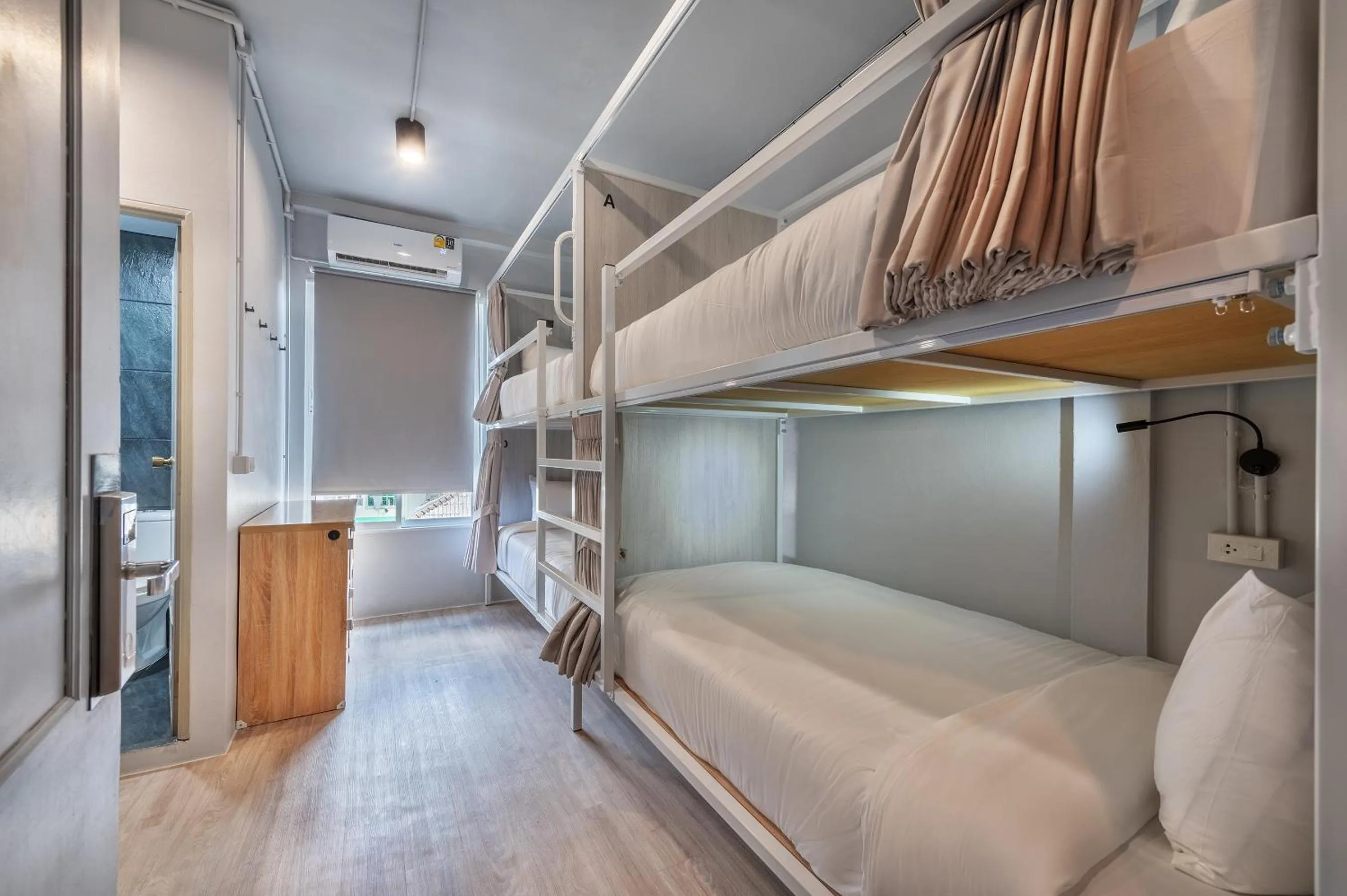 Bed in Ti Thong Hostel