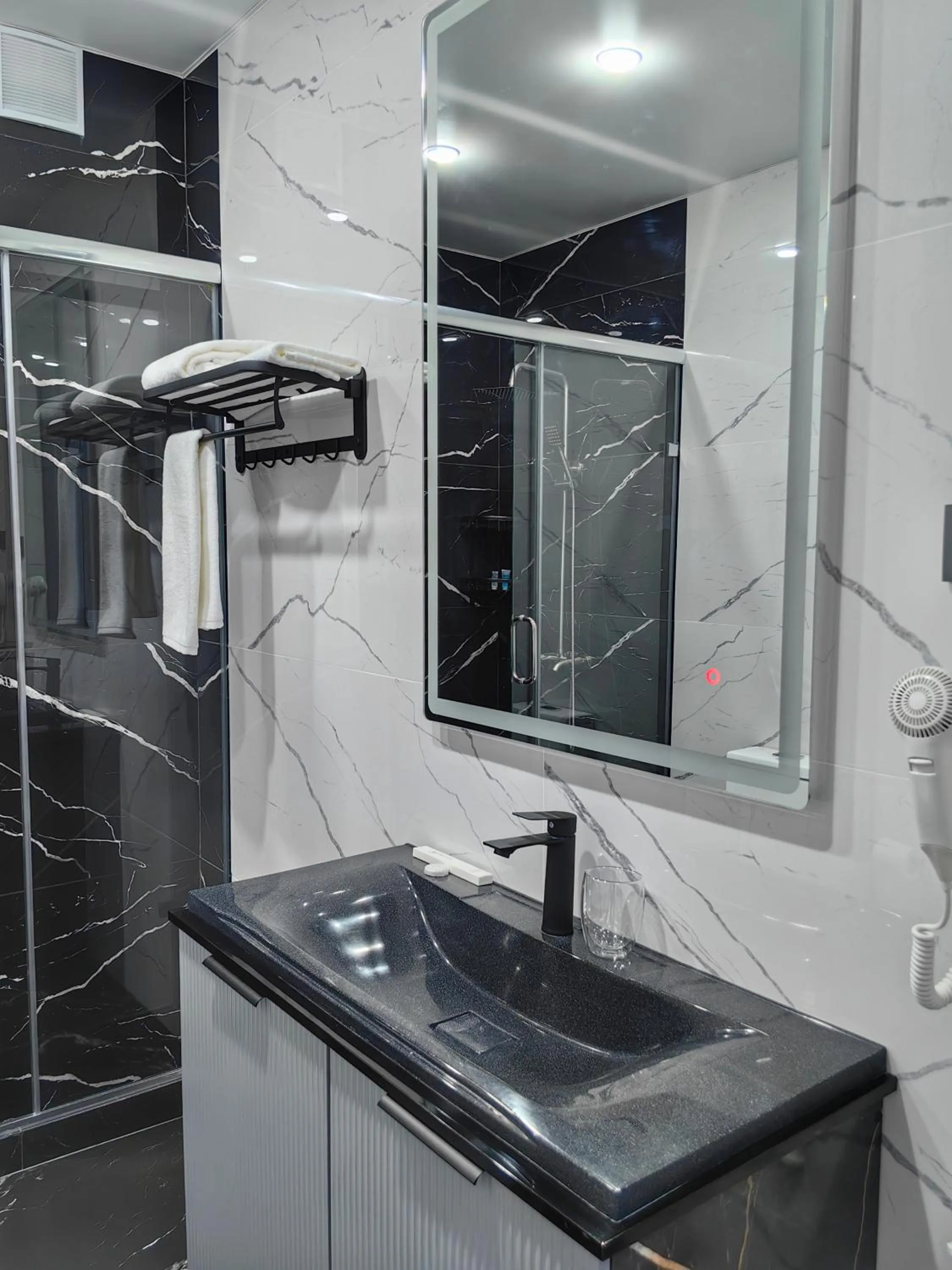 Bathroom in Shymkent Park Hotel