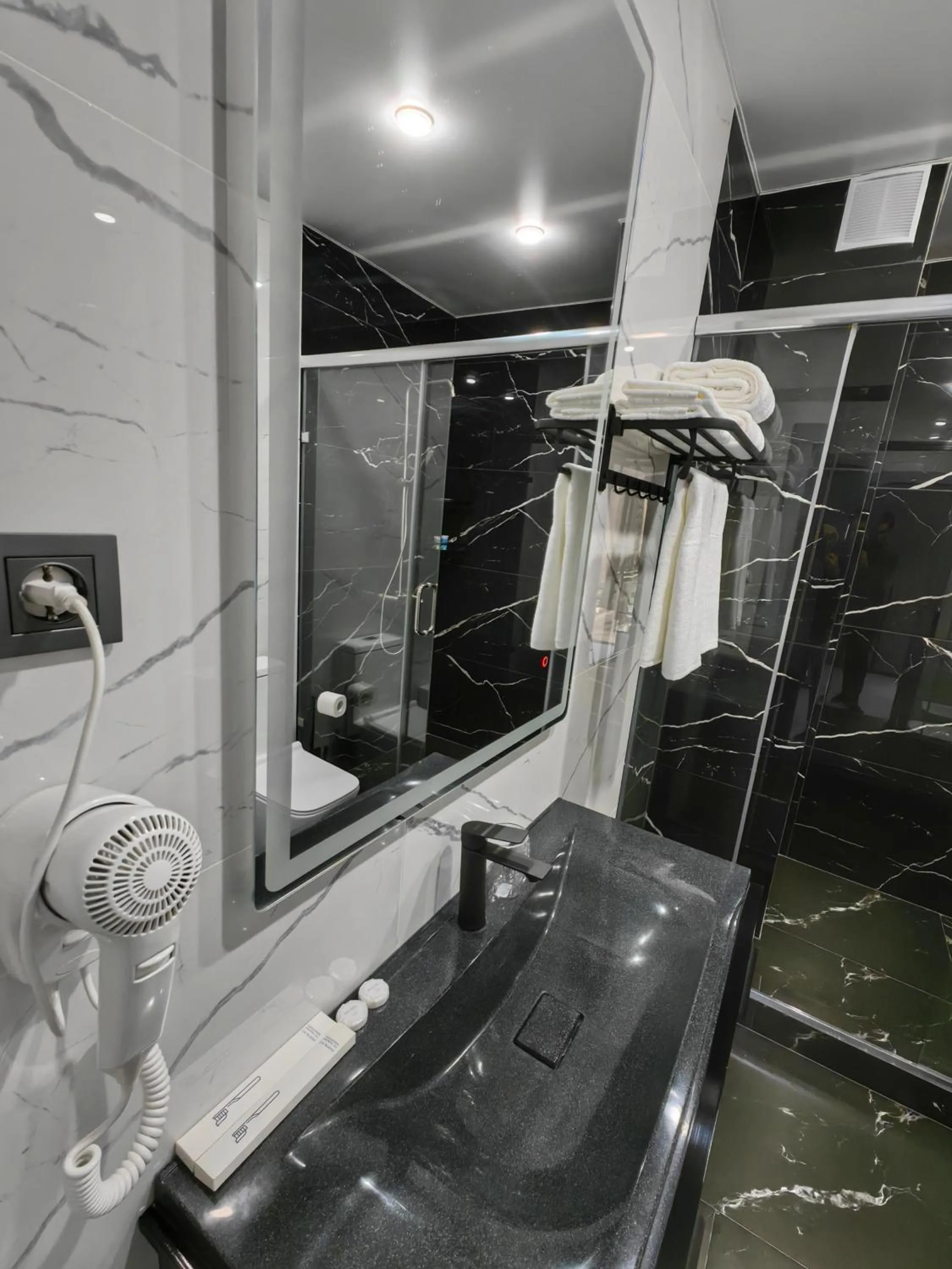 Bathroom in Shymkent Park Hotel