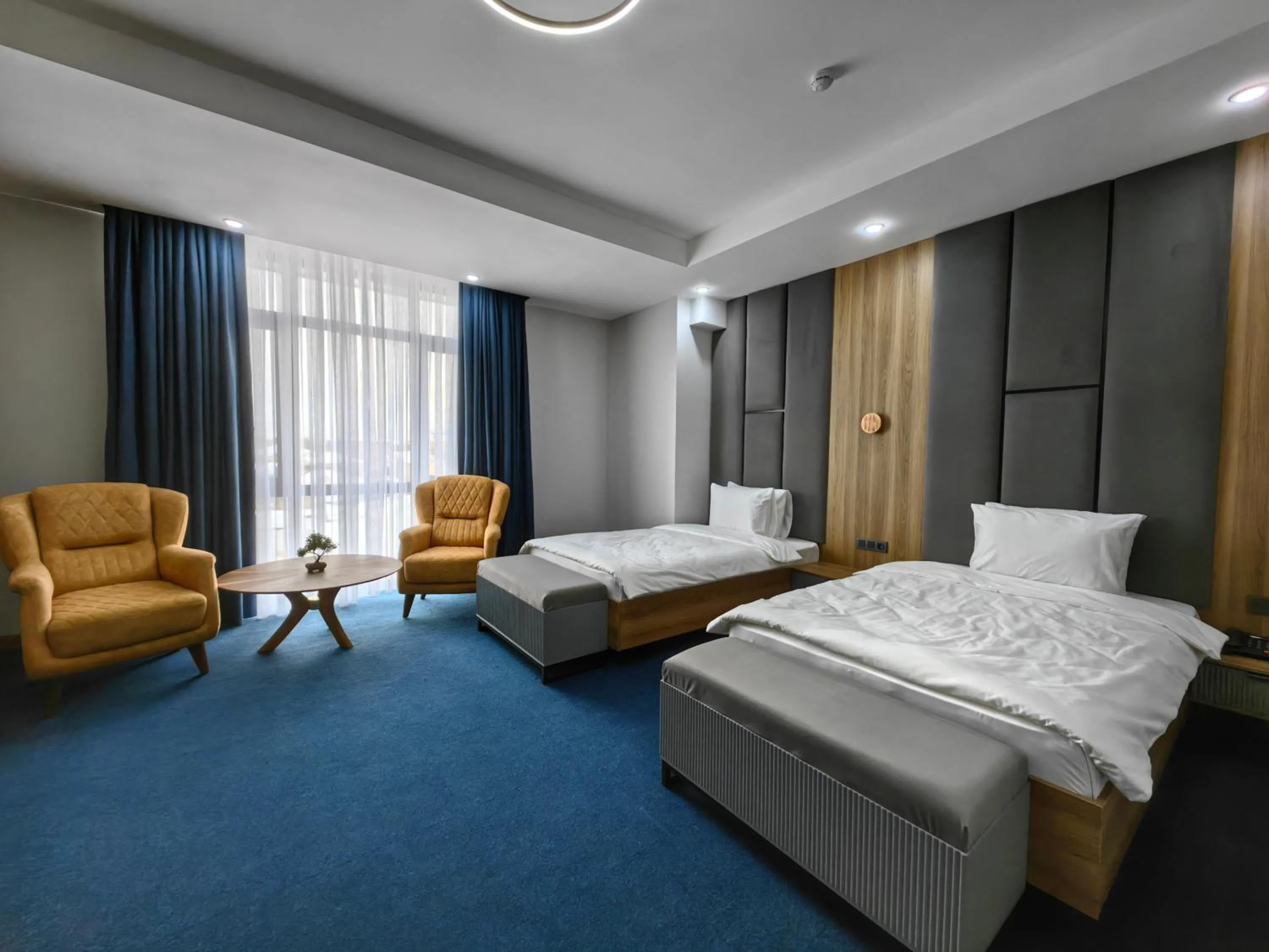 Bed in Shymkent Park Hotel