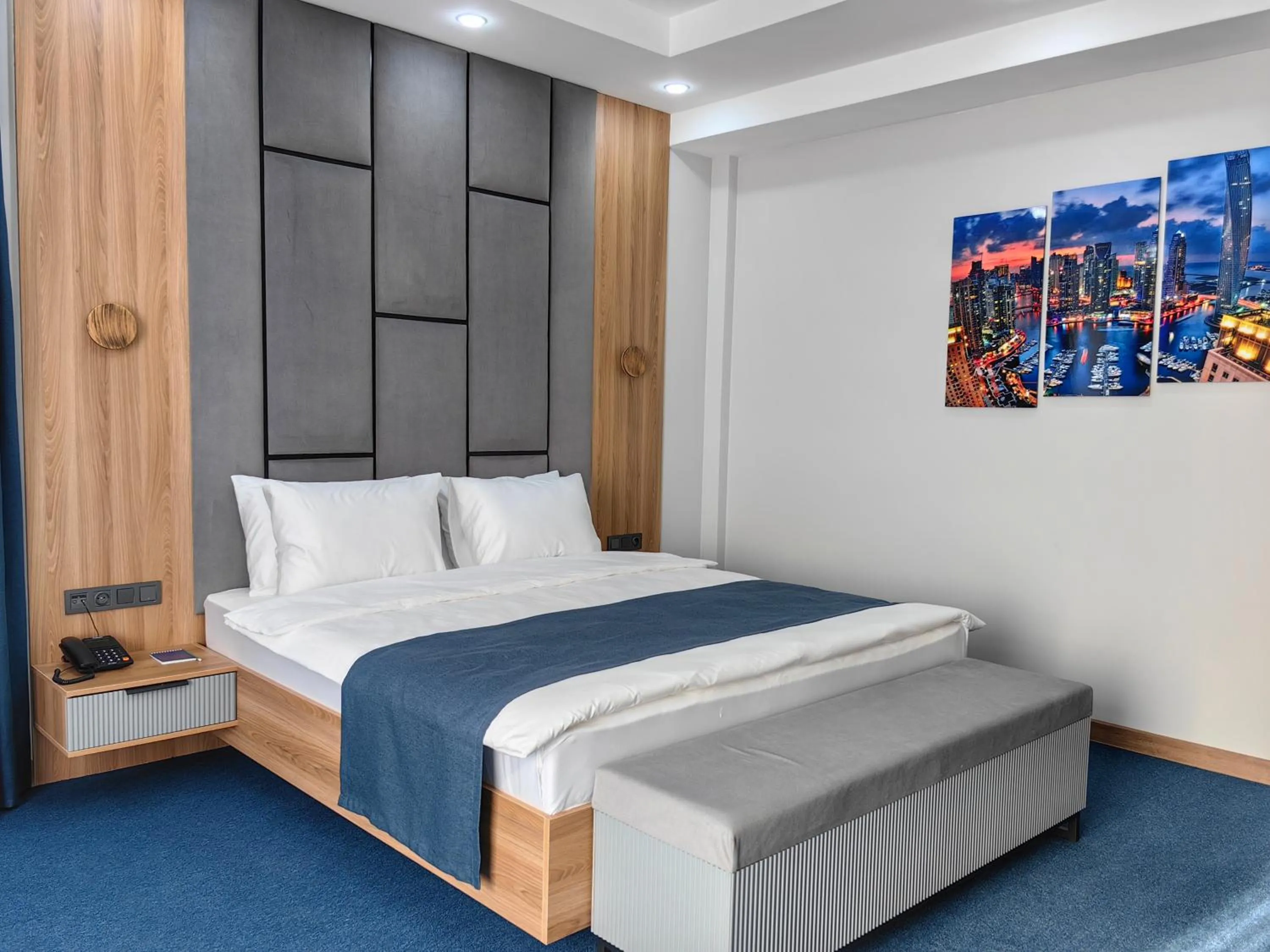 Bed in Shymkent Park Hotel