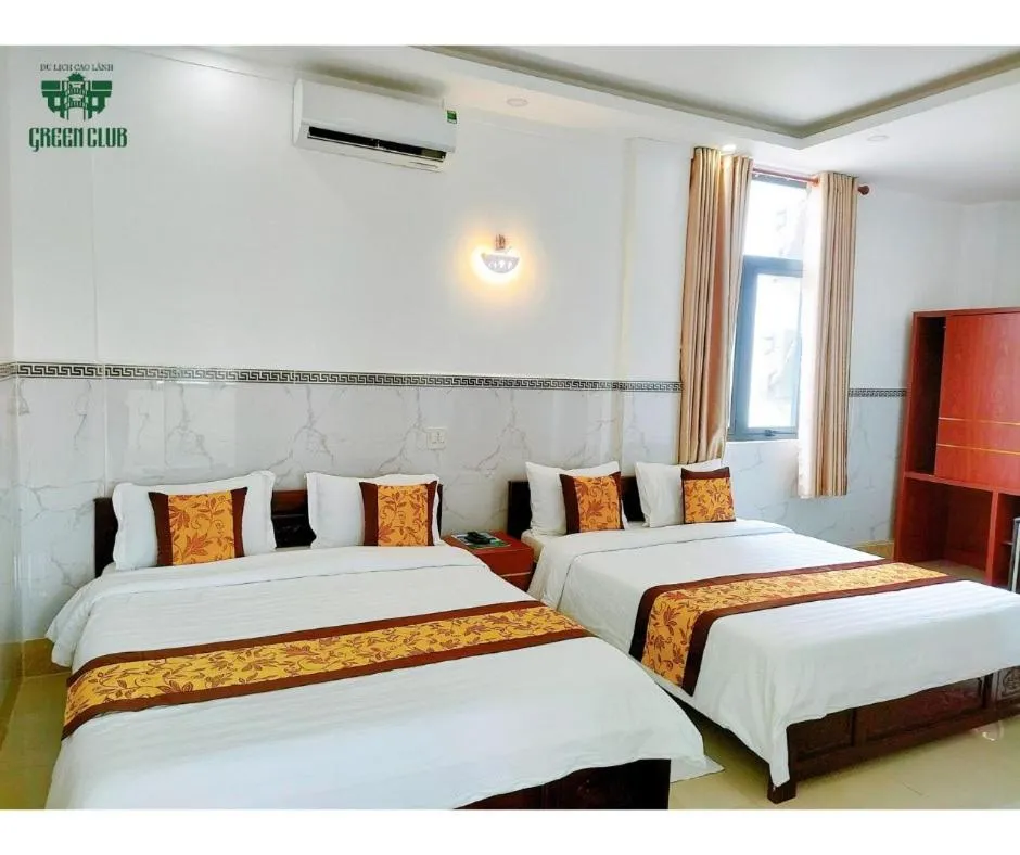 Bed in Cao Lanh Hotel