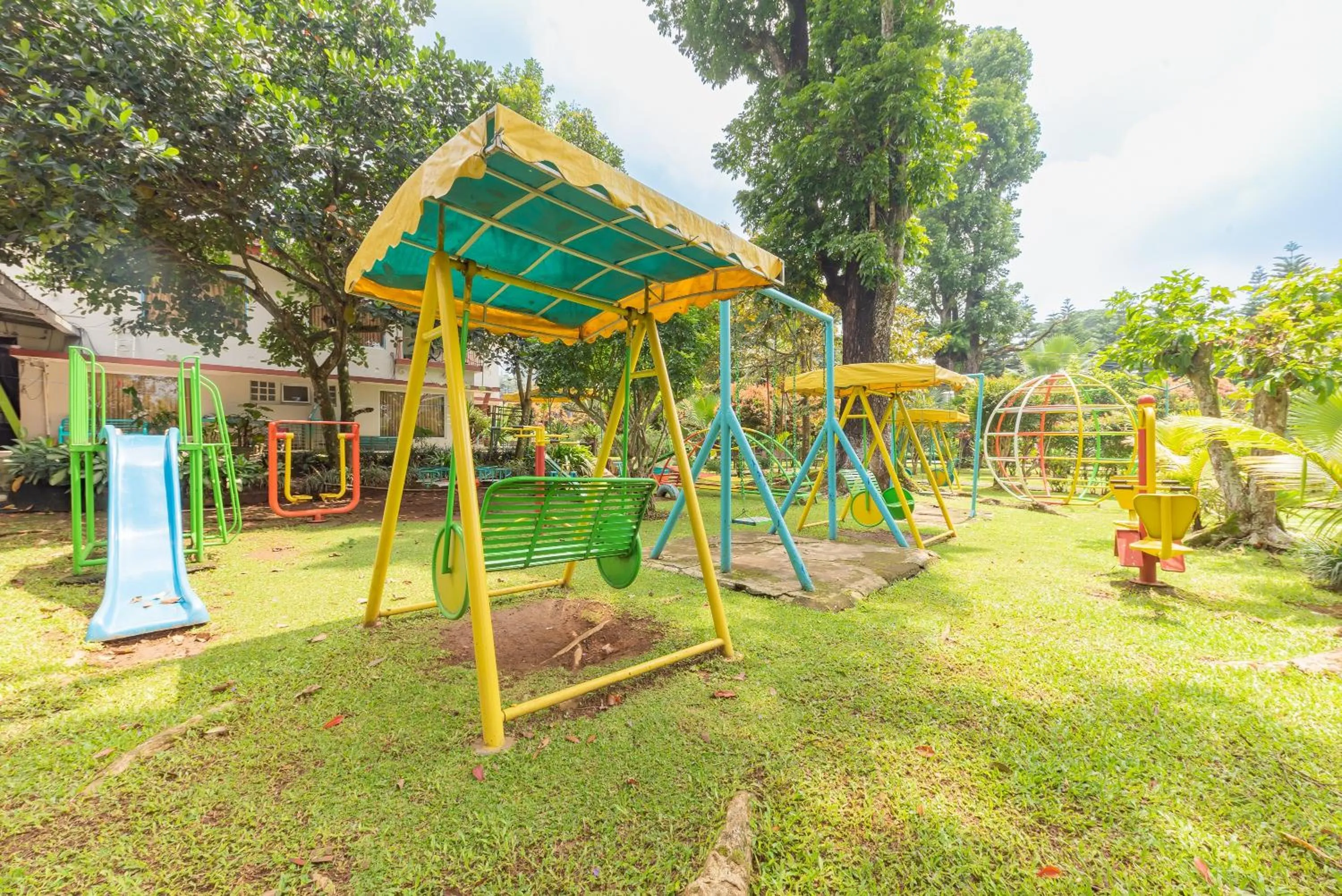 Children play ground in Urbanview Resort Botol Cisarua Puncak Bogor