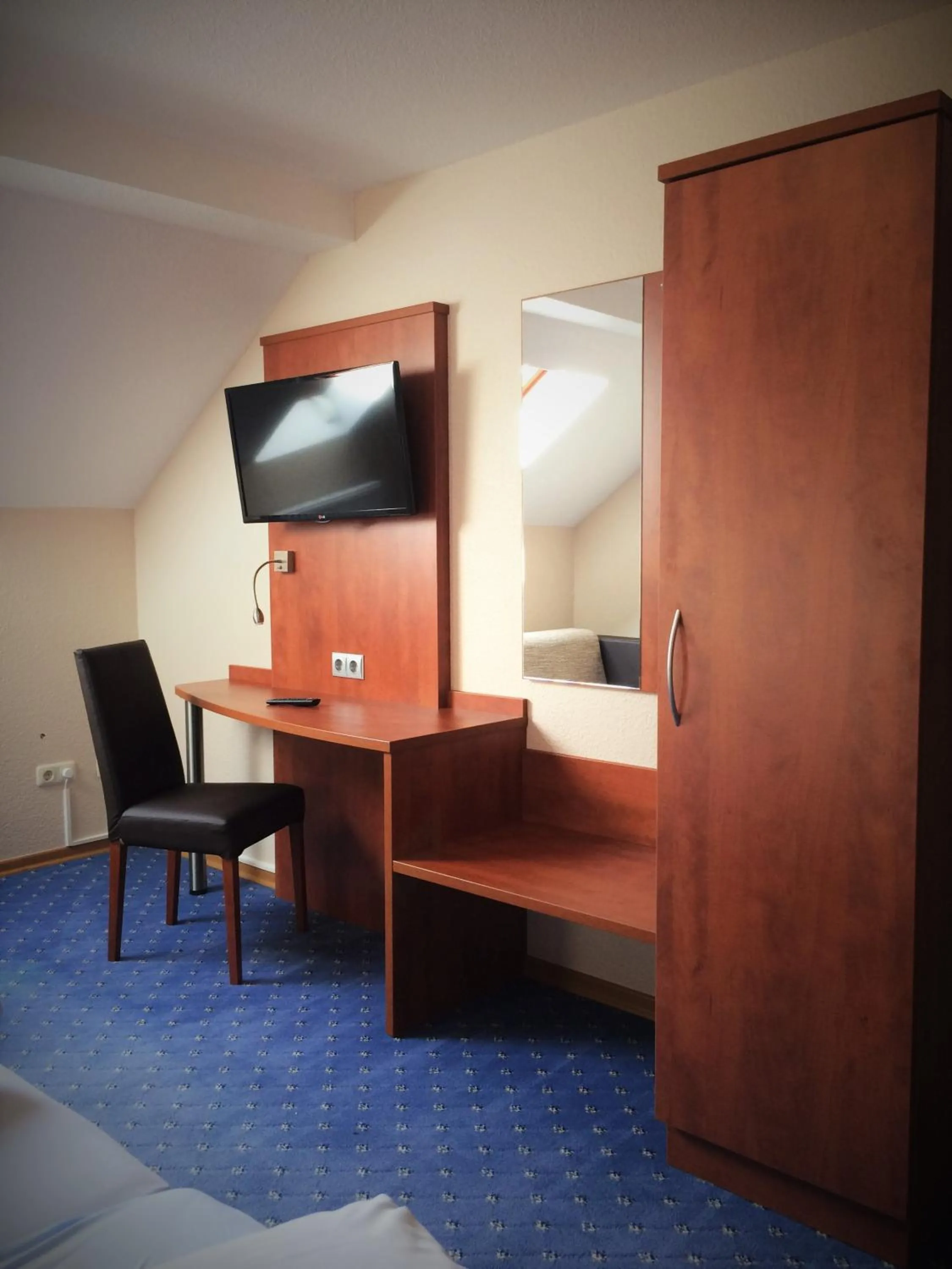 Decorative detail, Bed in Hotel - Restaurant Braustube