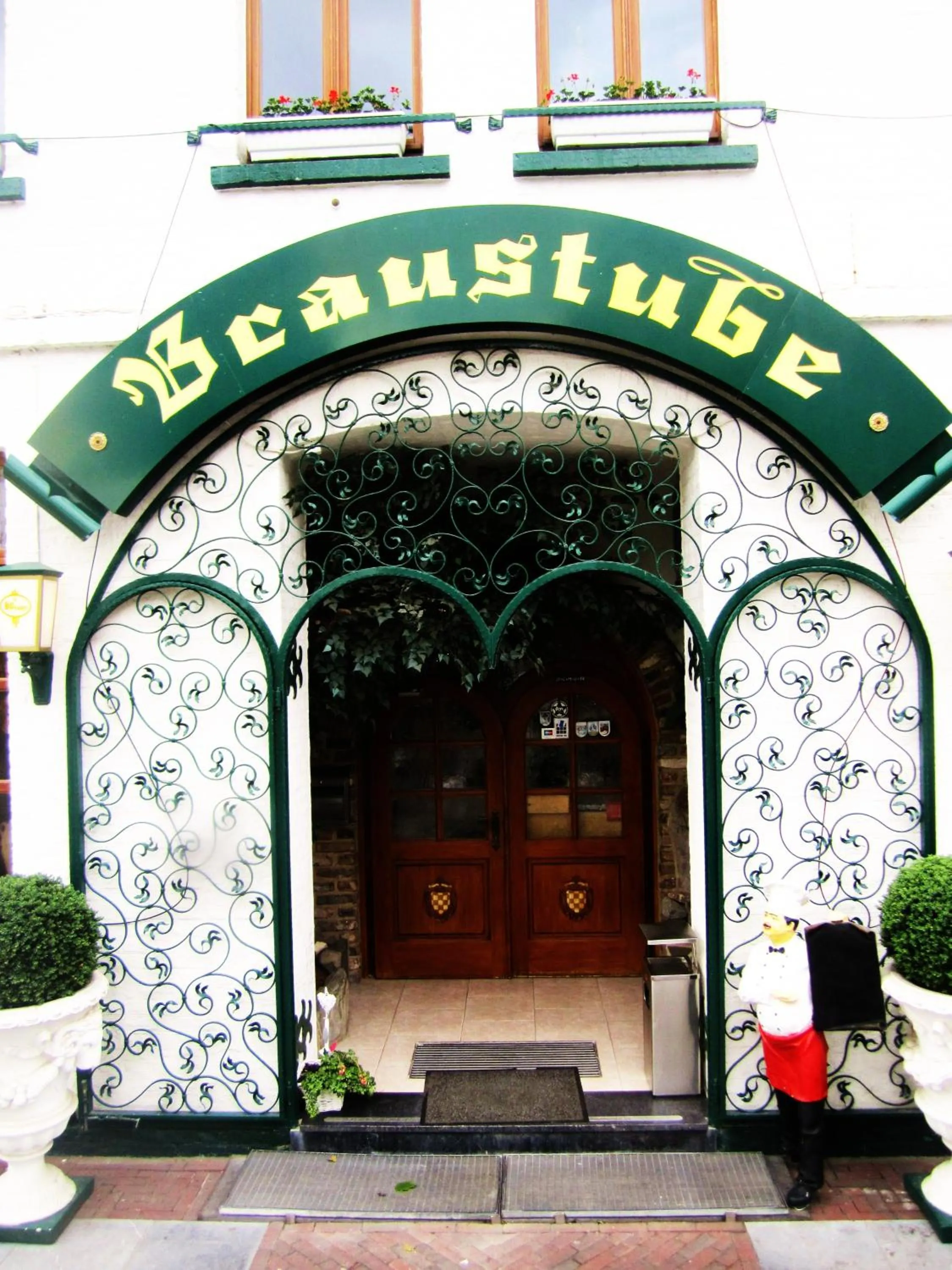 Facade/entrance in Hotel - Restaurant Braustube