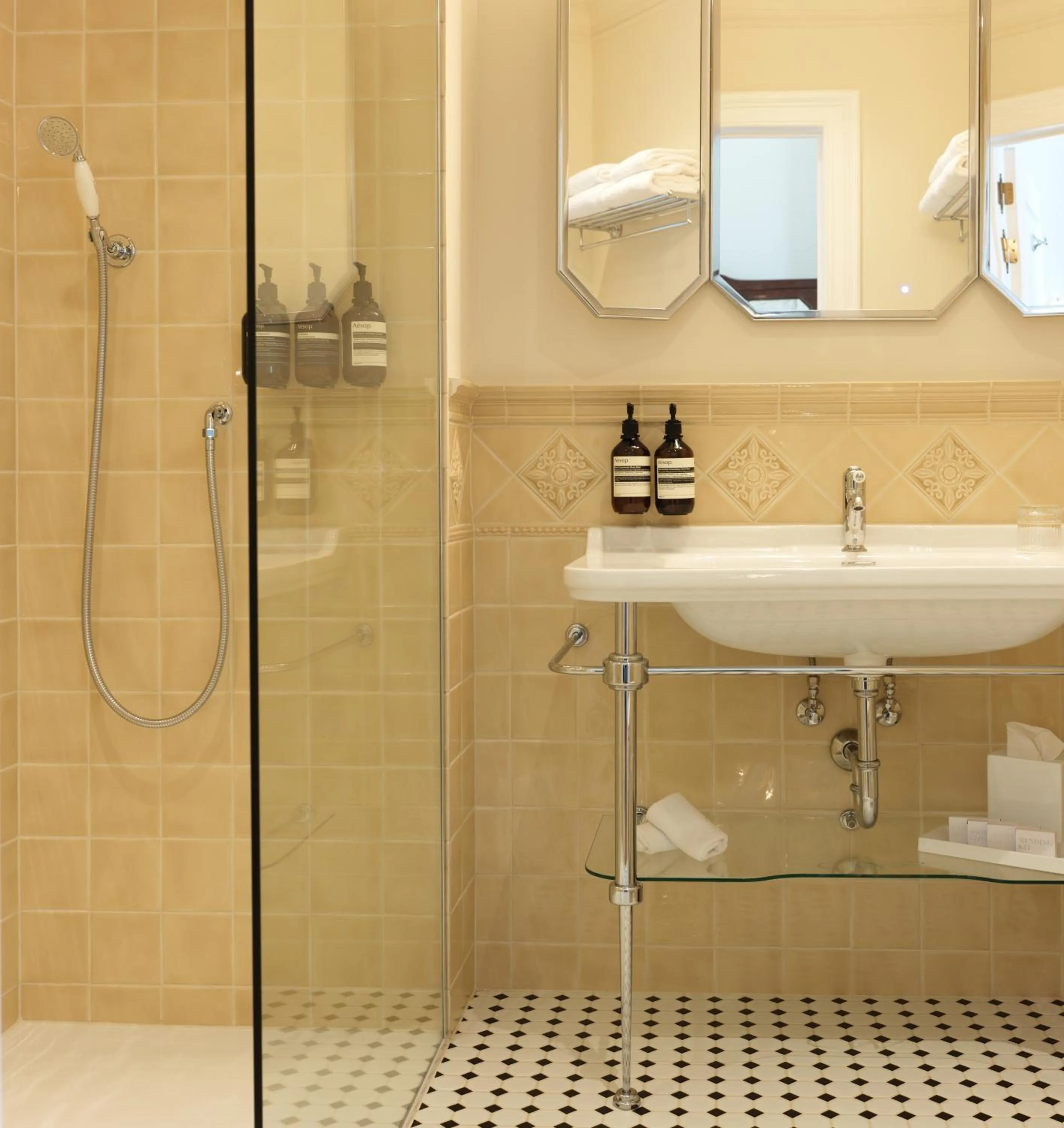 Shower in Hotel Fleur de Ville