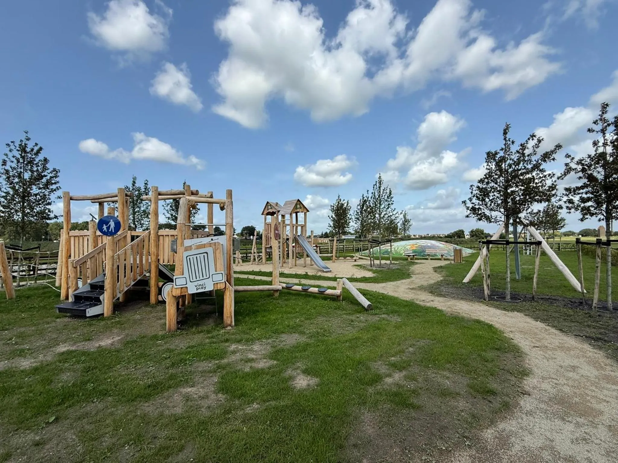 Children play ground in Van der Valk Hotel Akersloot / A9 ALKMAAR
