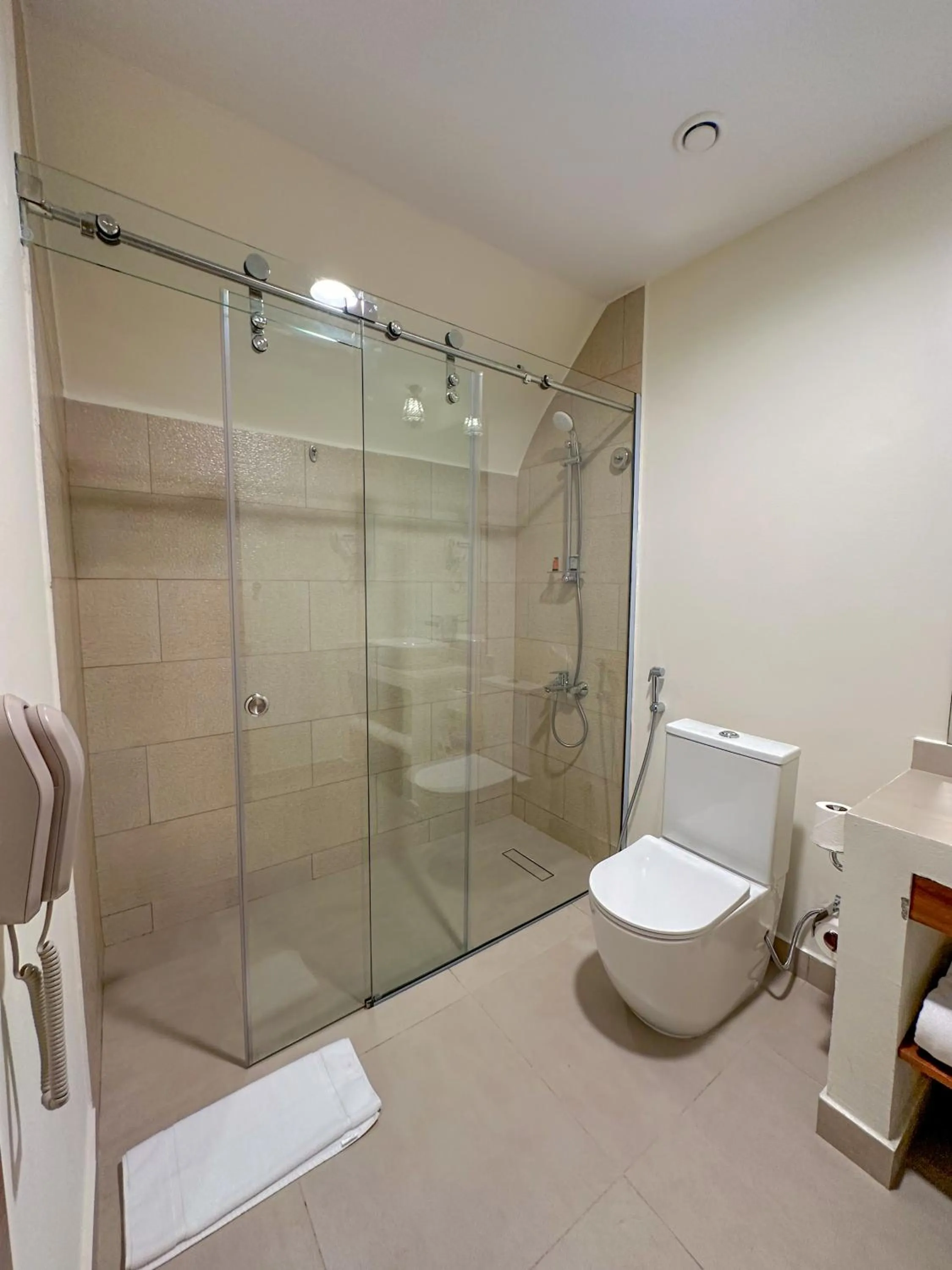 Shower in Western Hotel Liwa