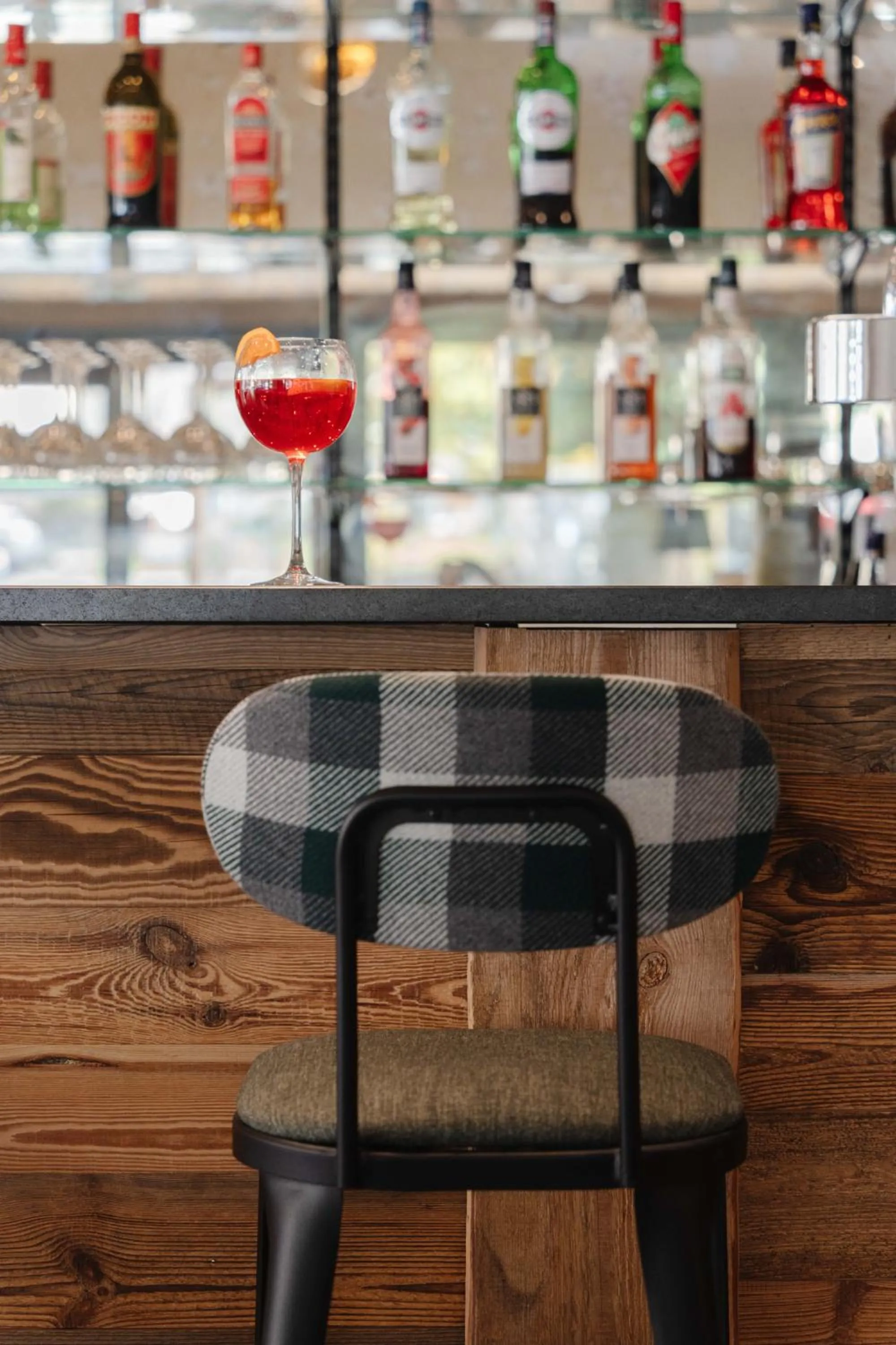 Lounge or bar in Hostellerie du Petit Saint Bernard