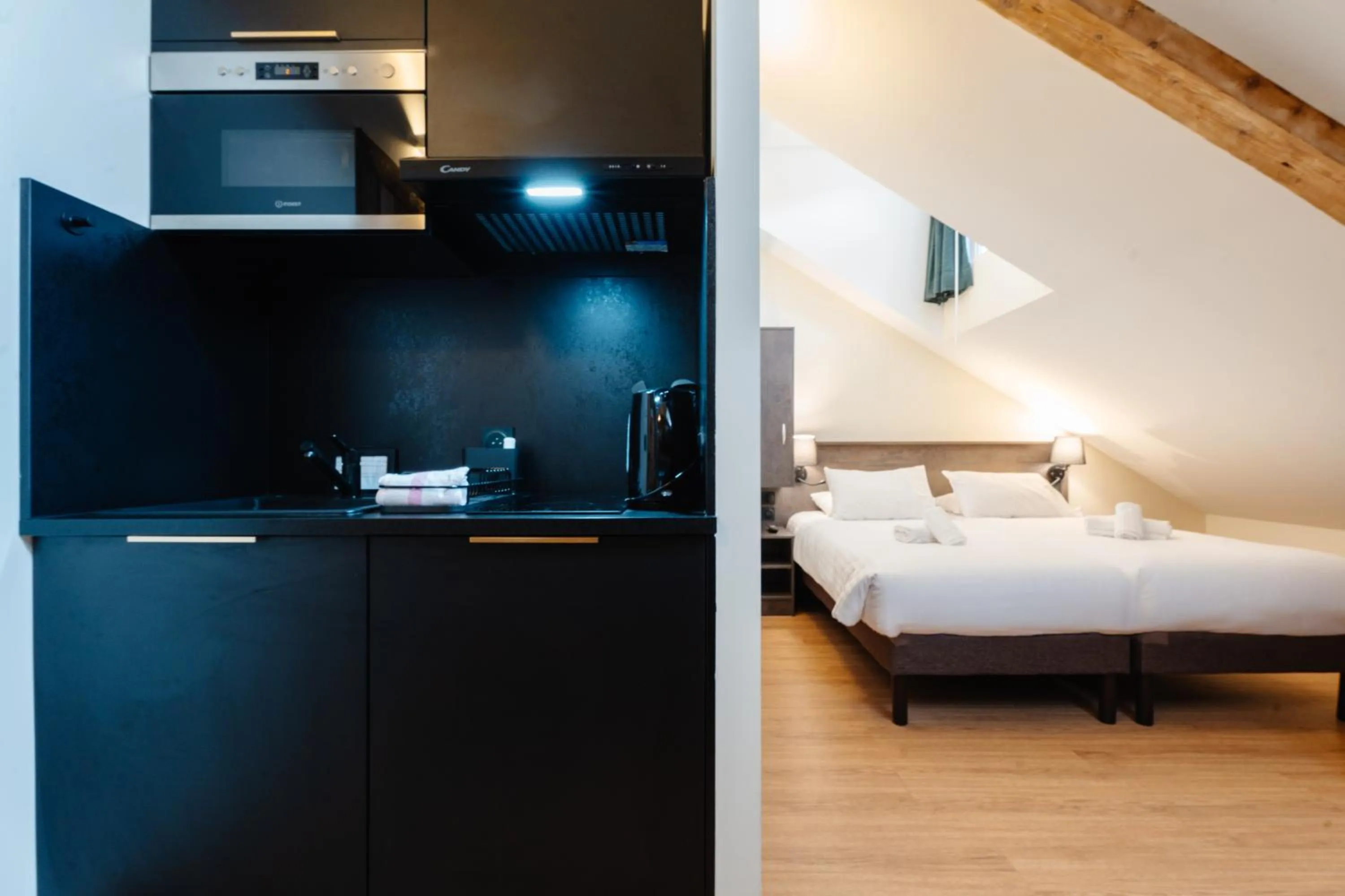 Bedroom, Bed in Hostellerie du Petit Saint Bernard