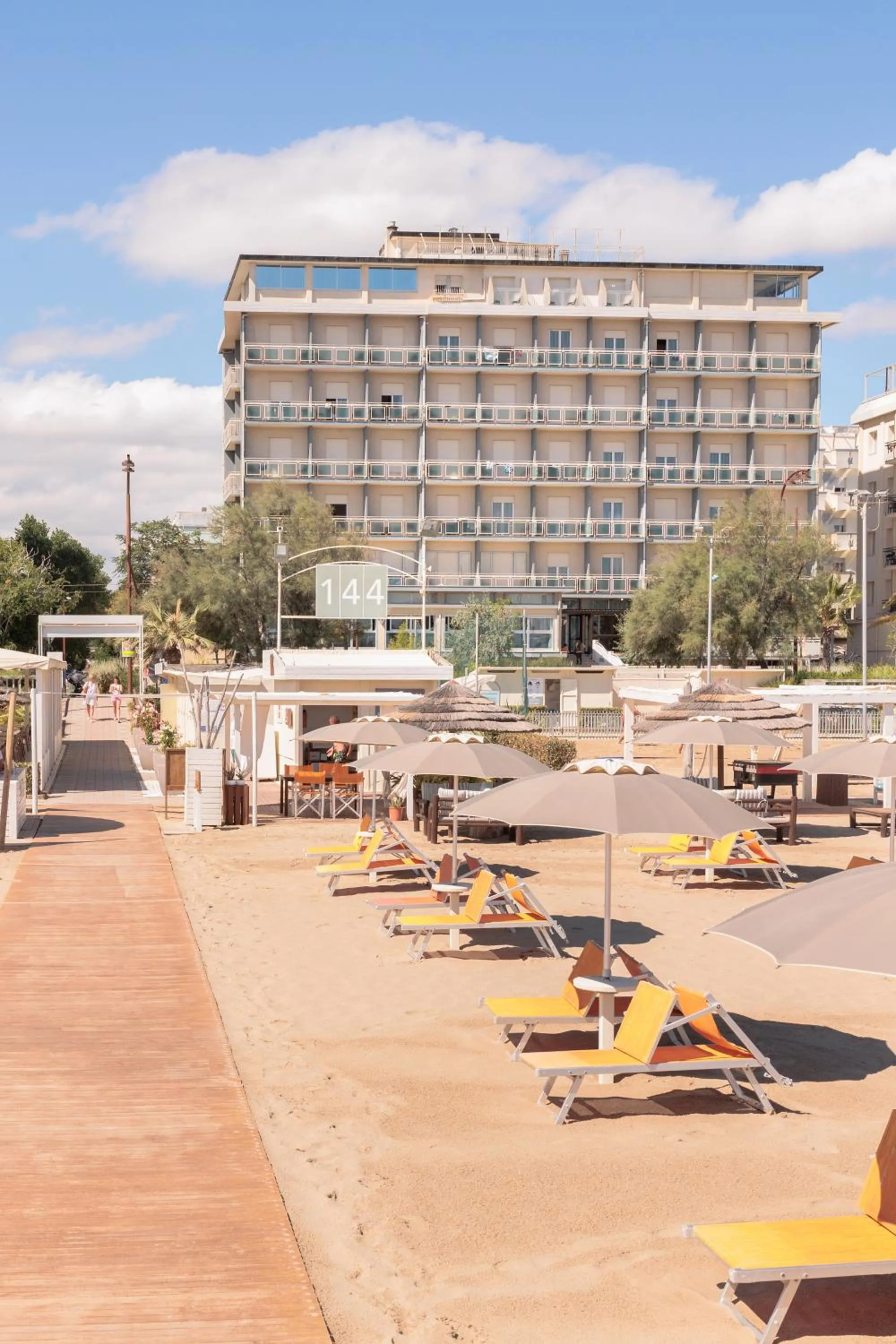 Property building in Hotel Centrale Miramare