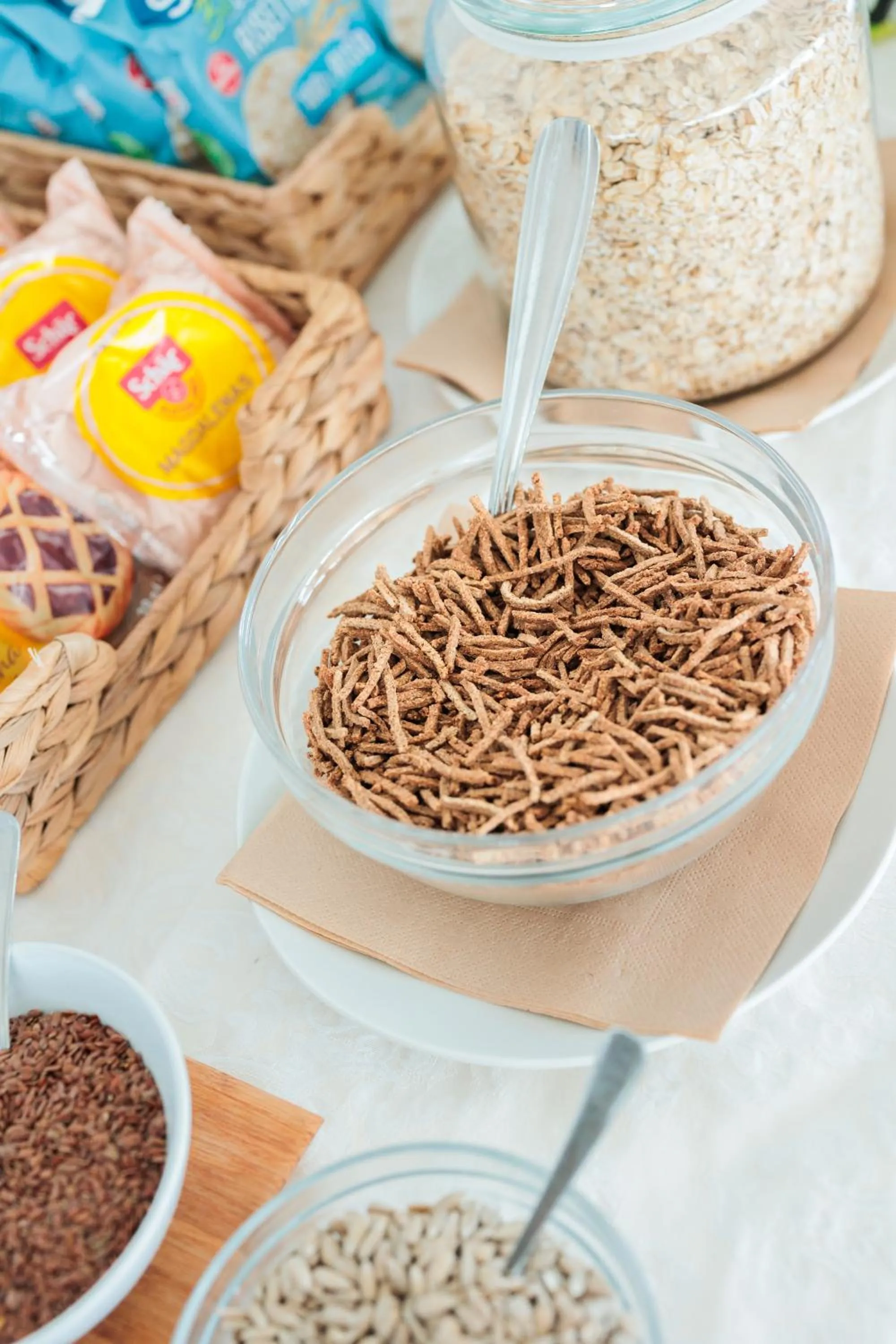 Breakfast in Hotel Centrale Miramare