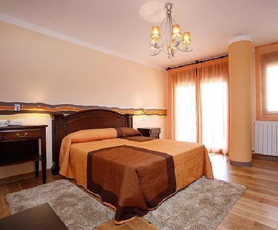 Bed in Spa Rural Mies de Rubayo