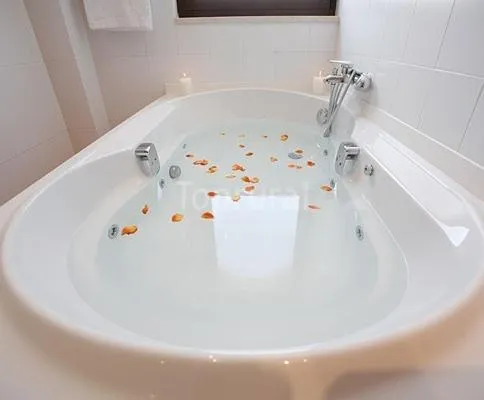 Bathroom in Spa Rural Mies de Rubayo