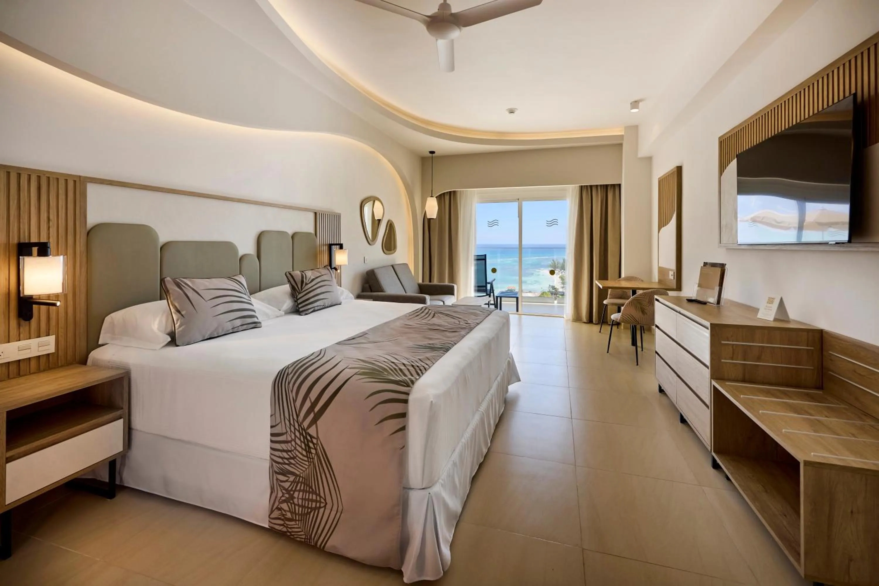 Photo of the whole room, Bed in Riu Palace Aquarelle - All Inclusive