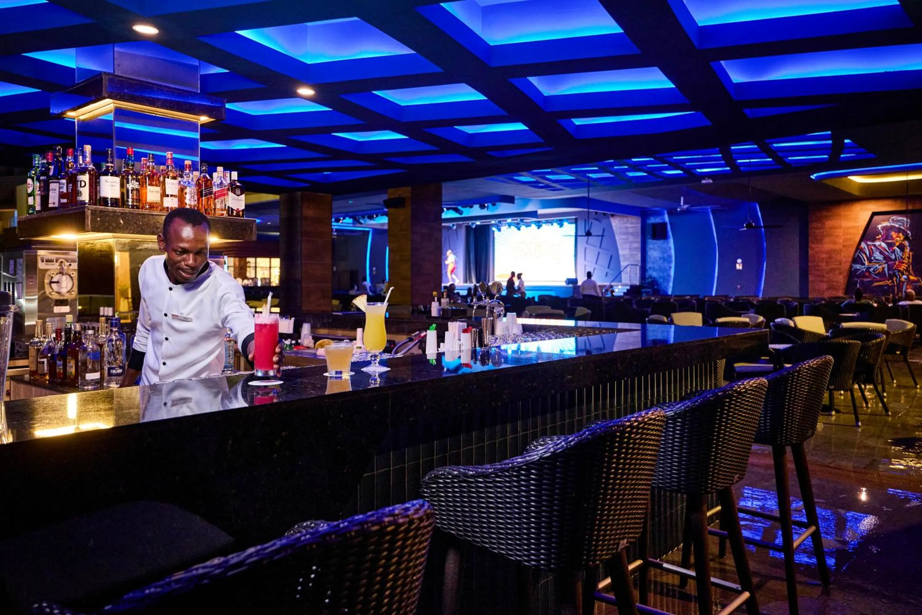 Lounge or bar in Riu Palace Aquarelle - All Inclusive