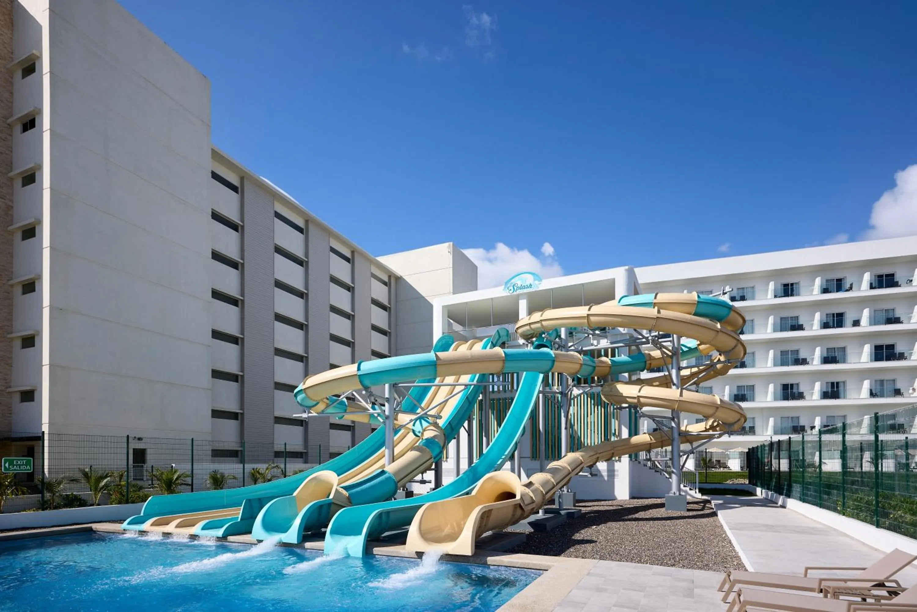 Aqua park in Riu Palace Aquarelle - All Inclusive