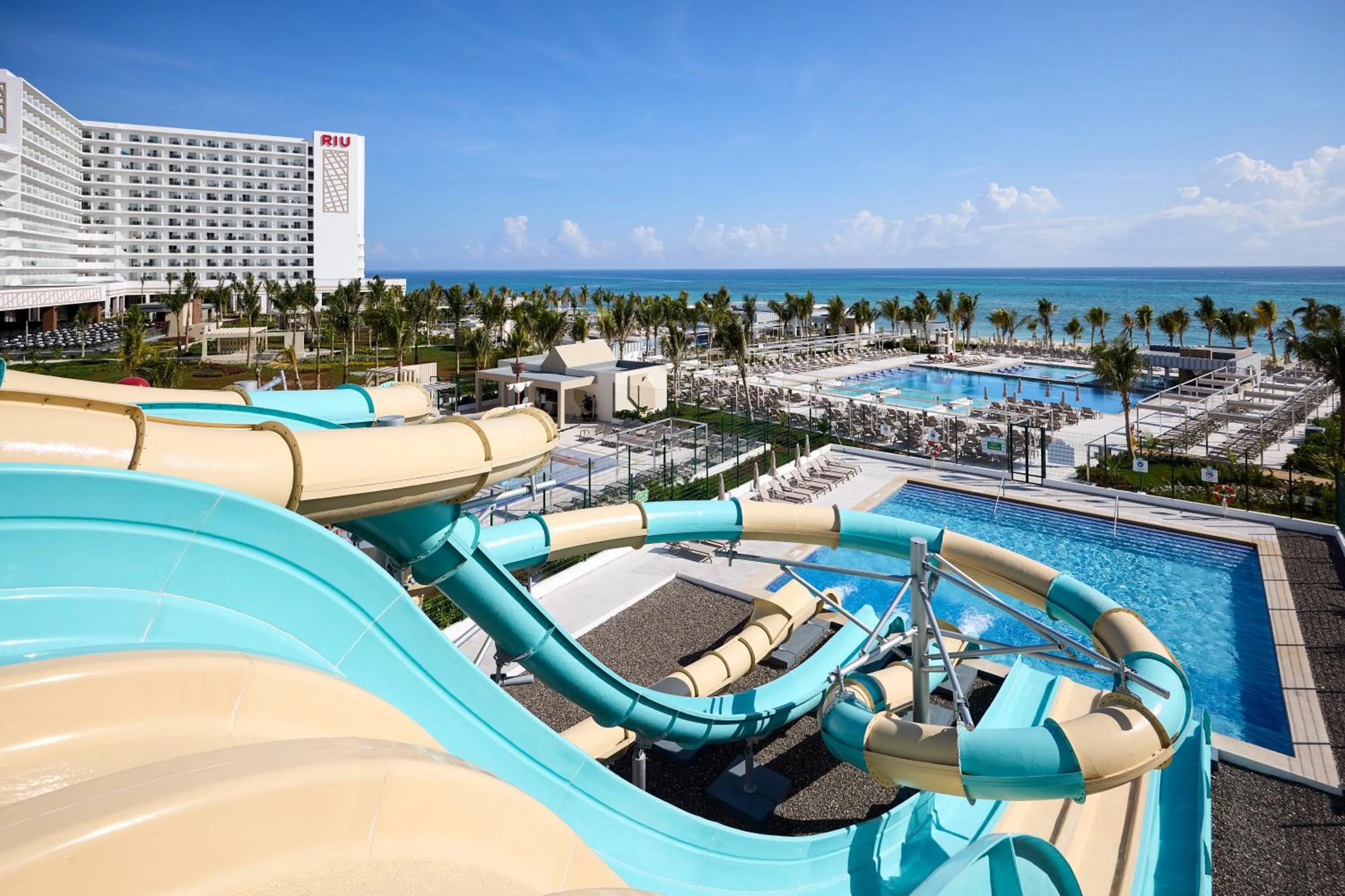 Aqua park in Riu Palace Aquarelle - All Inclusive