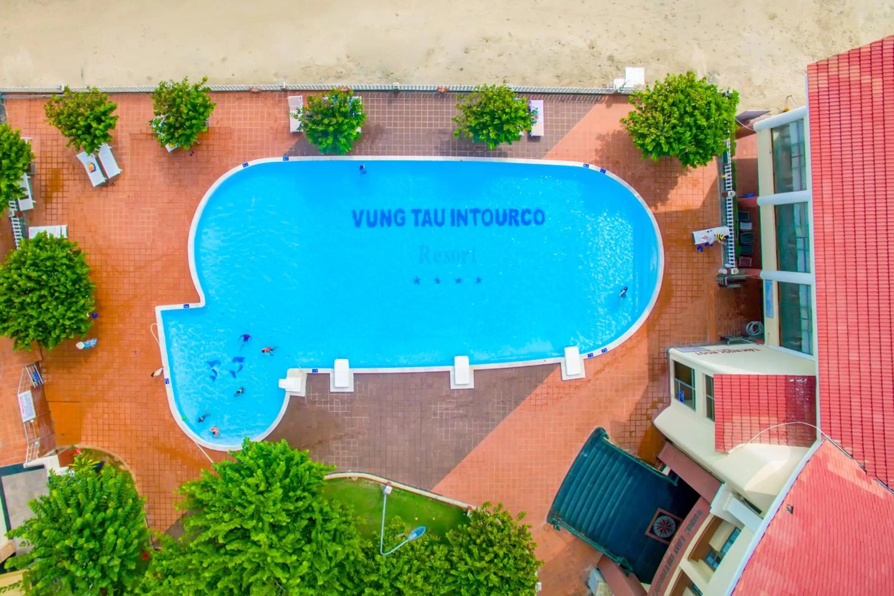 Bird's eye view in Vung Tau Intourco Resort