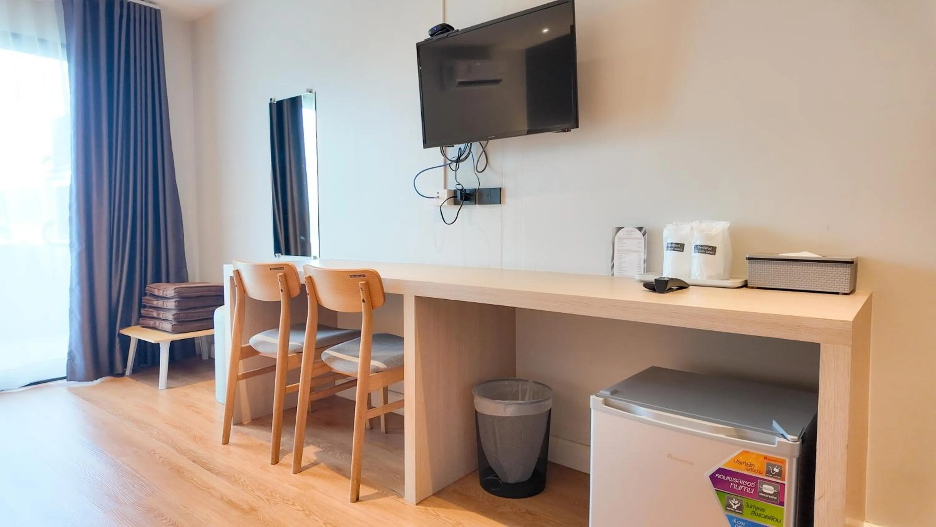 TV and multimedia in V1 boutique hotel