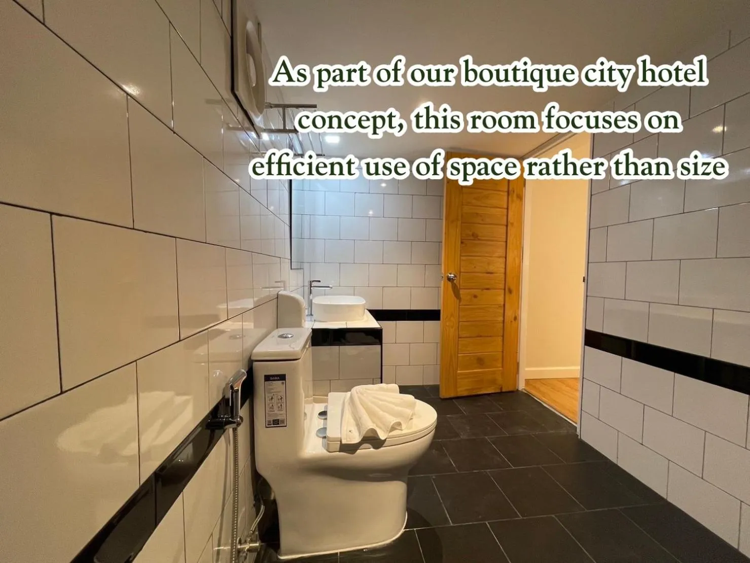 Bathroom in V1 boutique hotel