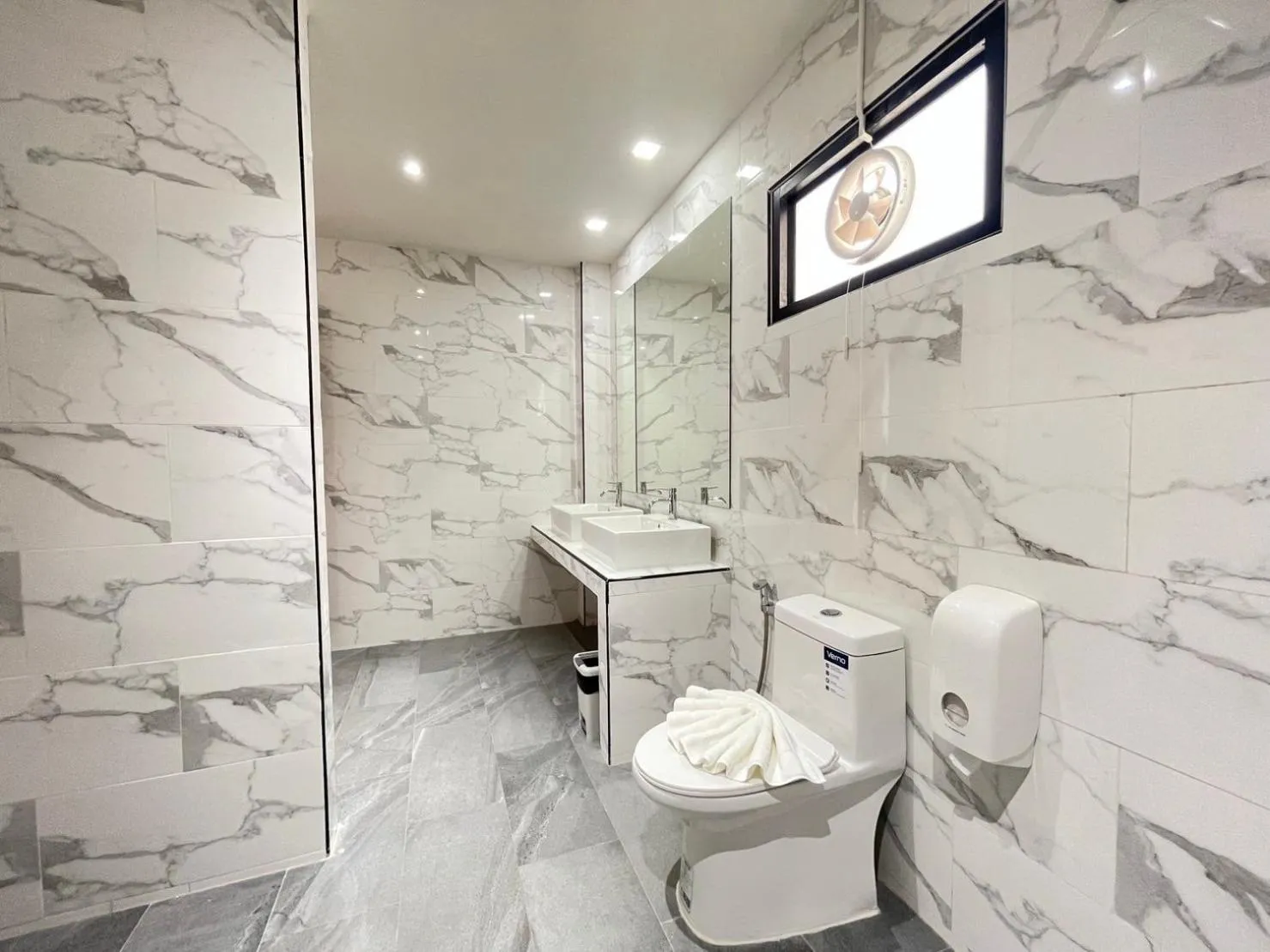 Bathroom in V1 boutique hotel