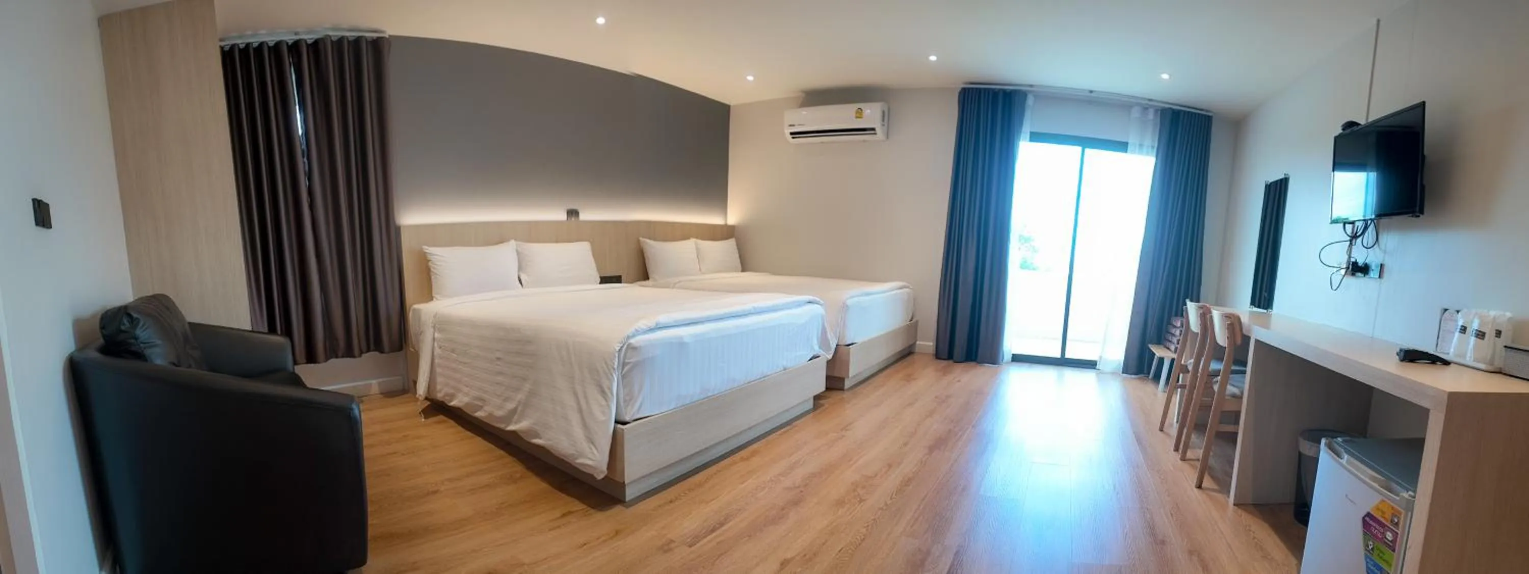 Bed in V1 boutique hotel