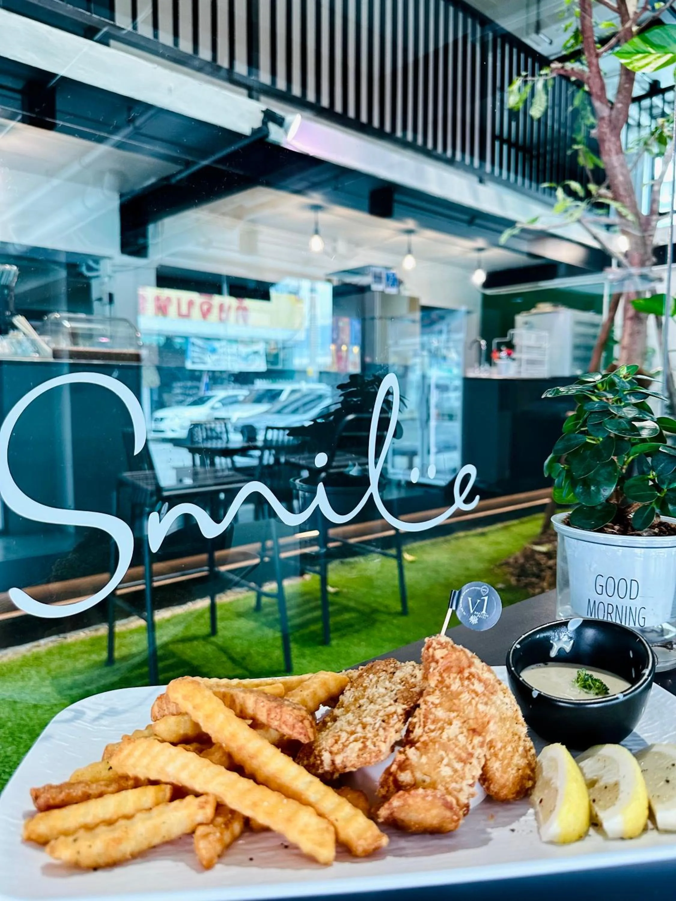 Food and drinks in V1 boutique hotel