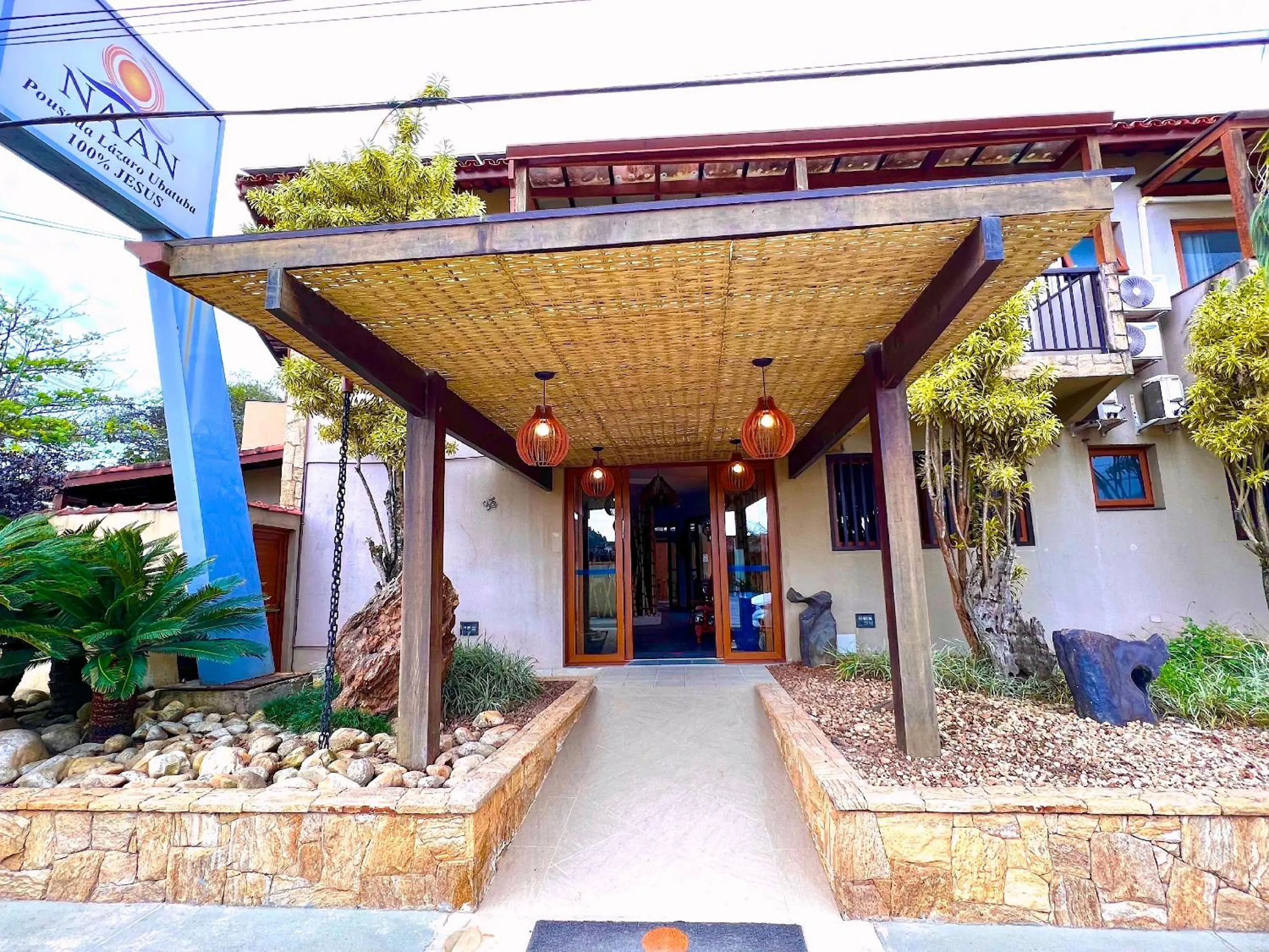 Property building in Pousada NAAN Lázaro Ubatuba
