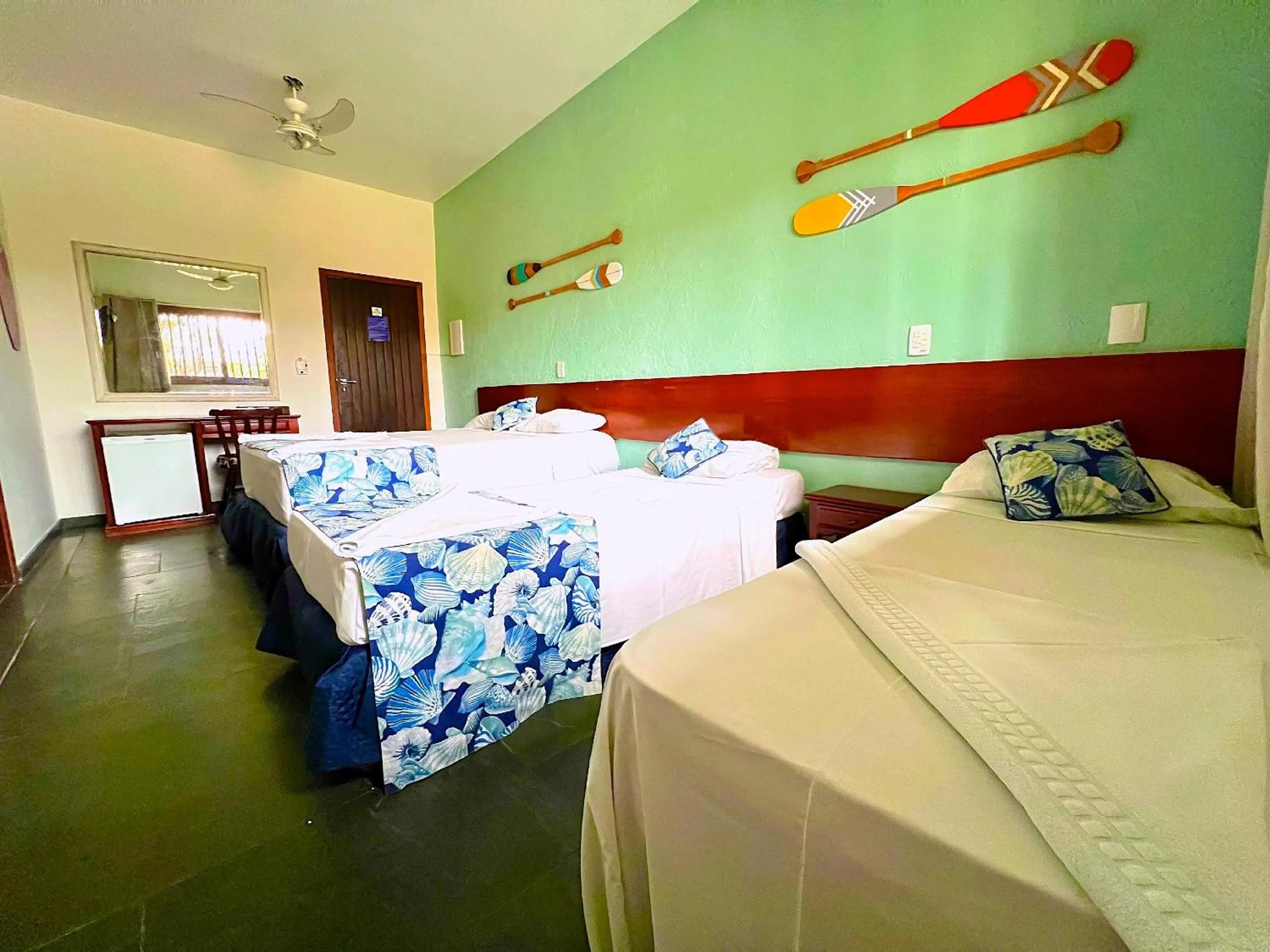 Bed in Pousada NAAN Lázaro Ubatuba