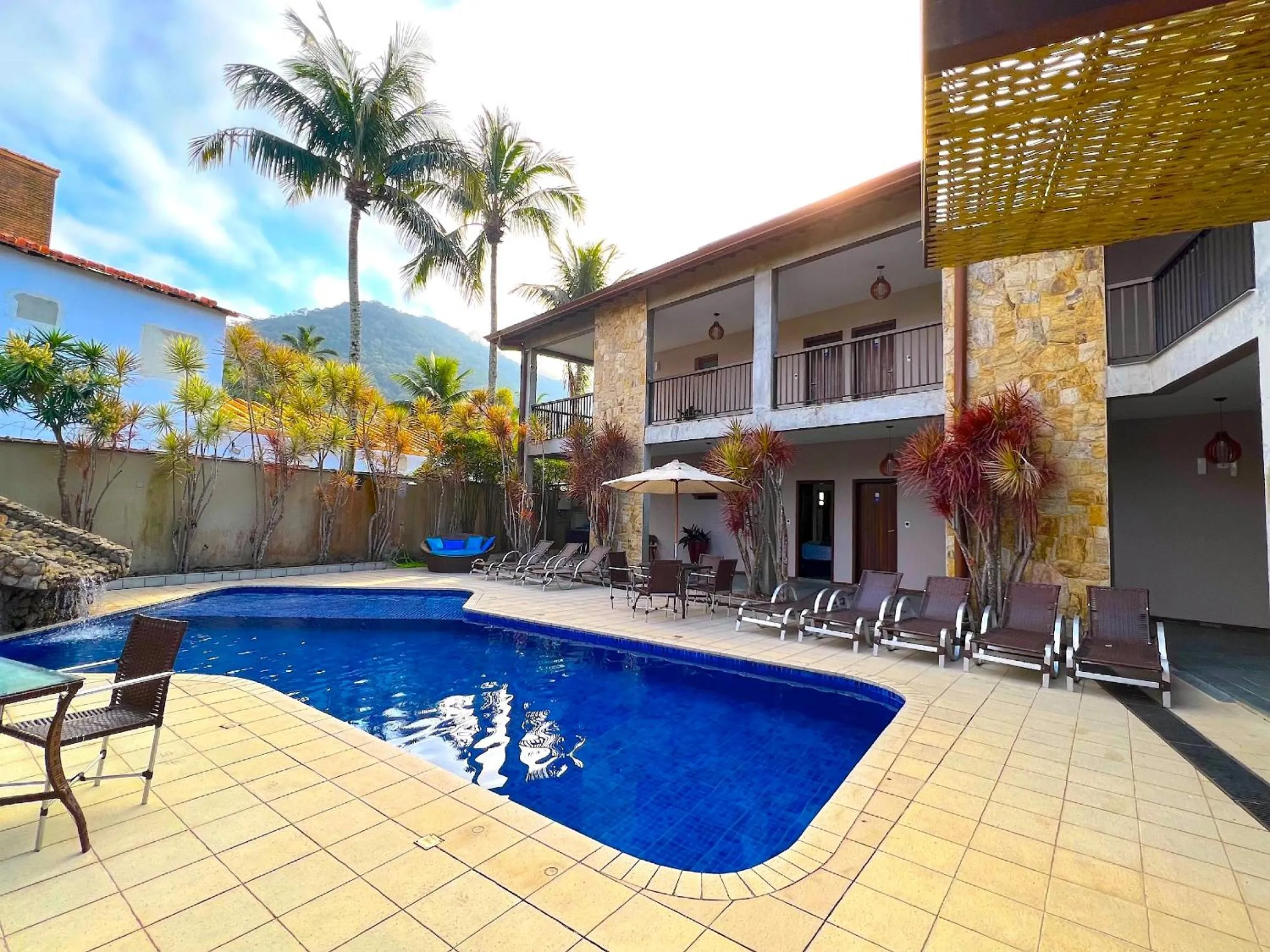 Bird's eye view in Pousada NAAN Lázaro Ubatuba