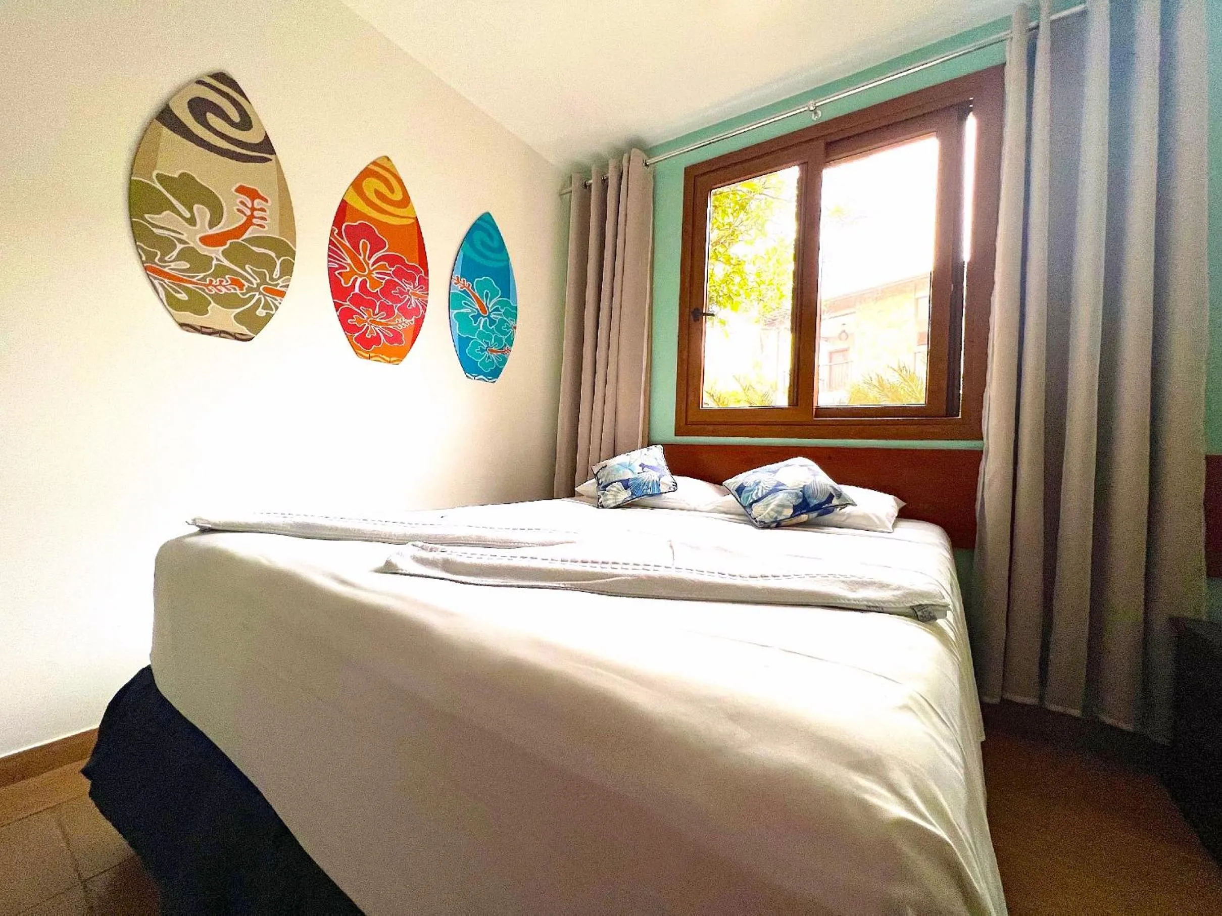 Bed in Pousada NAAN Lázaro Ubatuba