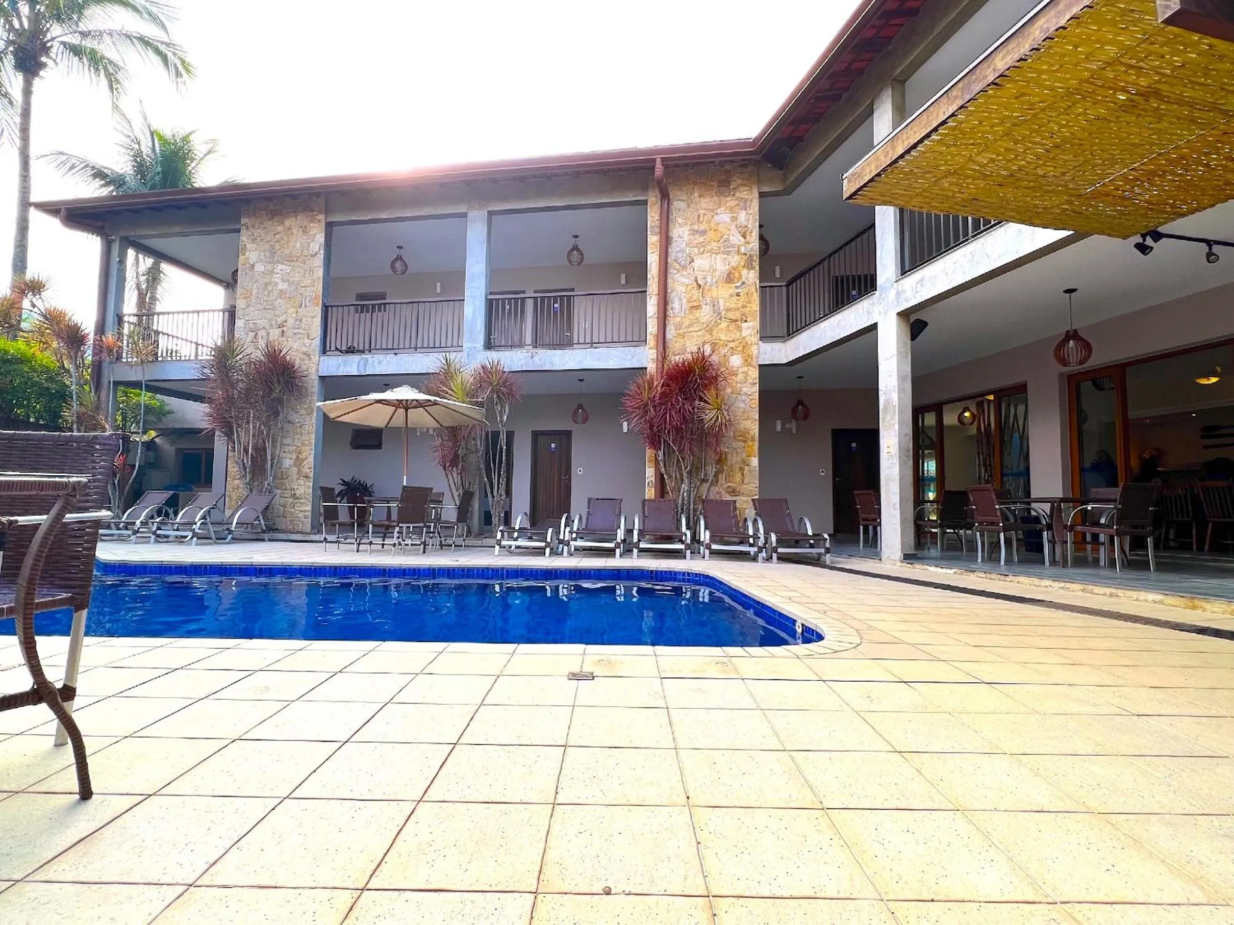 Bird's eye view in Pousada NAAN Lázaro Ubatuba