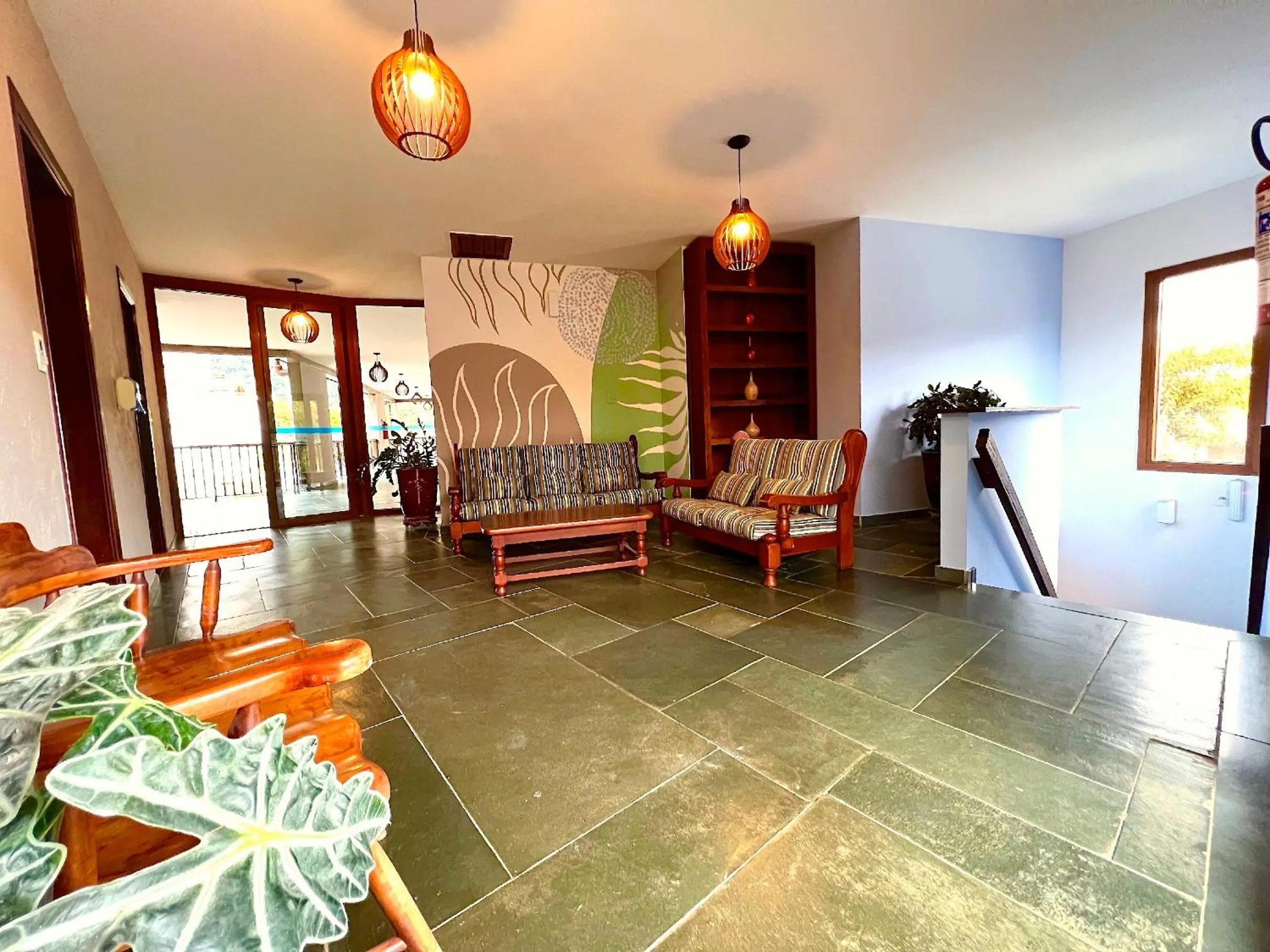 Living room in Pousada NAAN Lázaro Ubatuba