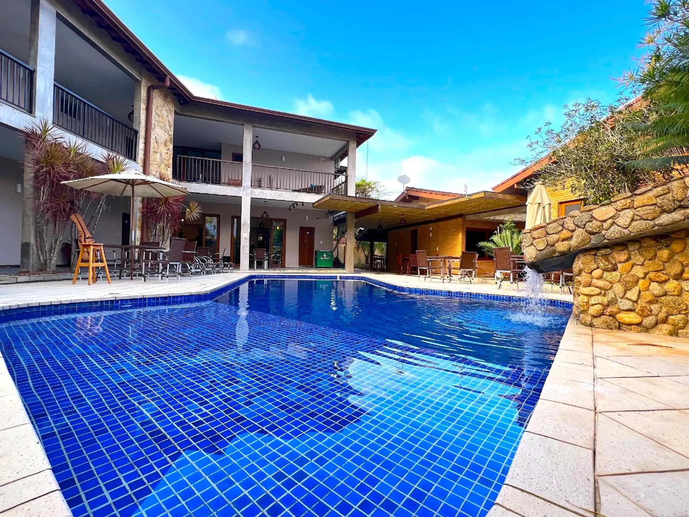 Bird's eye view in Pousada NAAN Lázaro Ubatuba