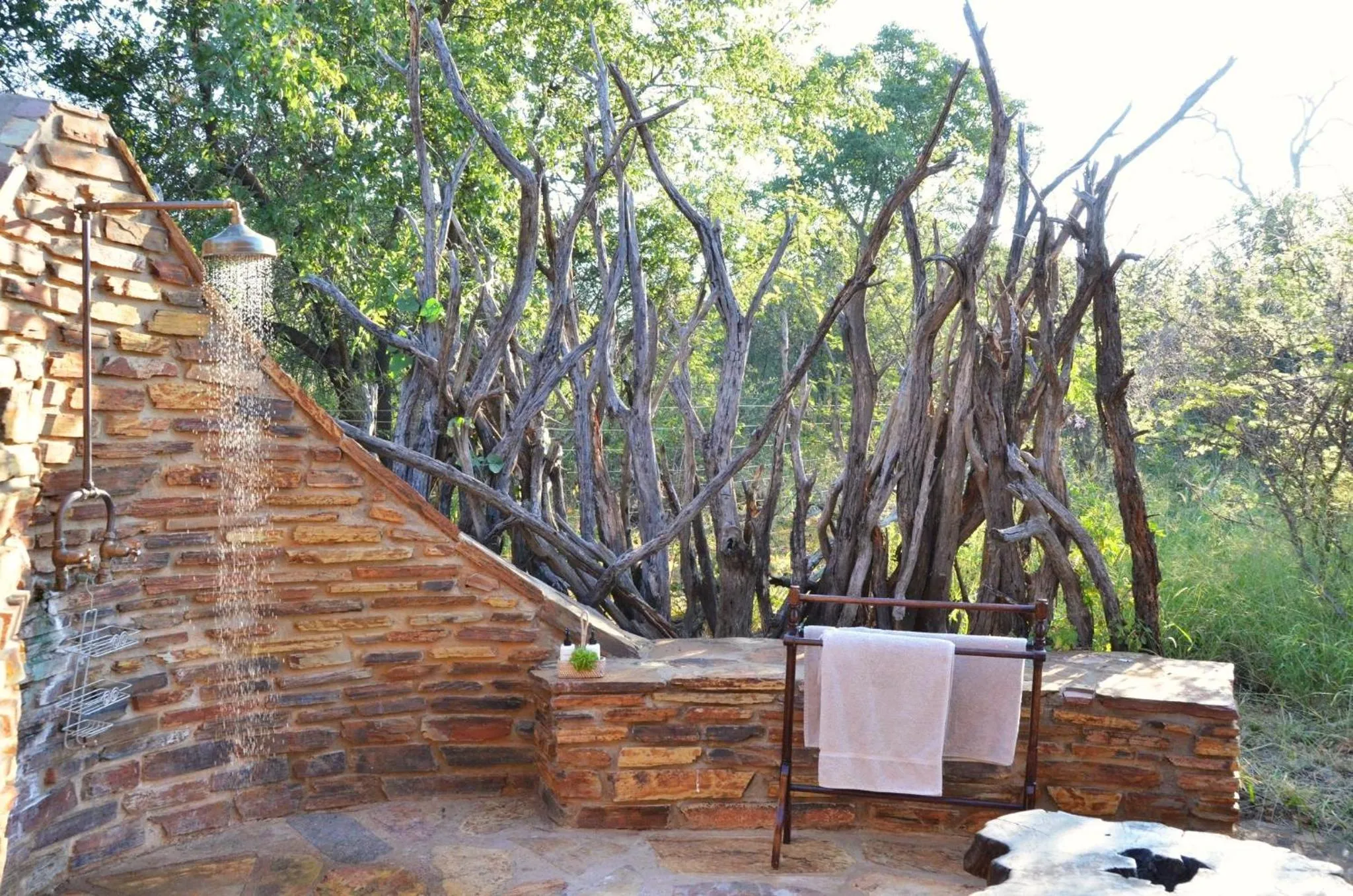 Shower in Motswiri Private Safari Lodge