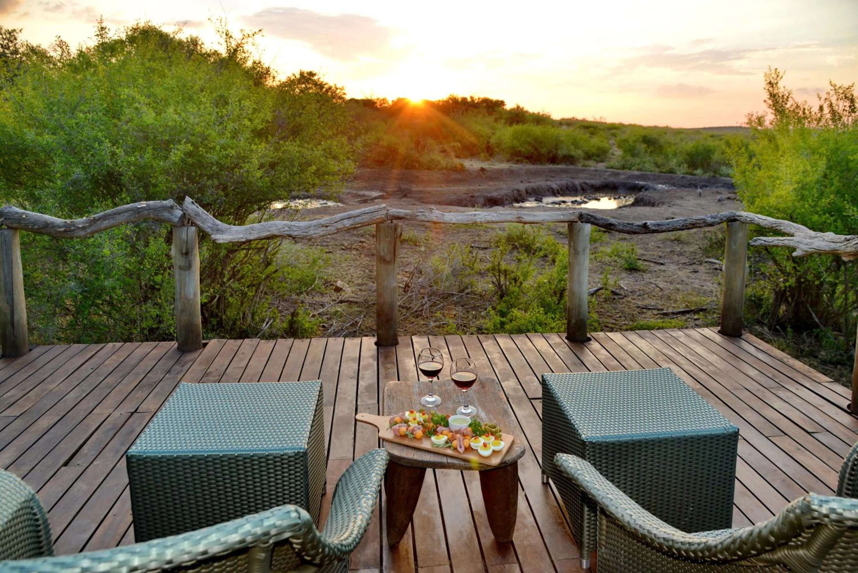 Natural landscape in Motswiri Private Safari Lodge