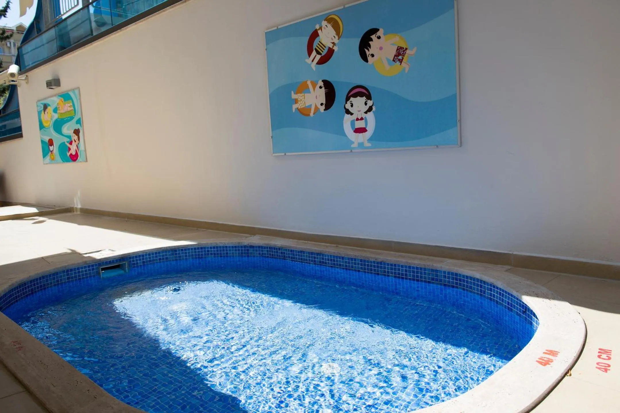 Pool view in Aurasia Design Hotel