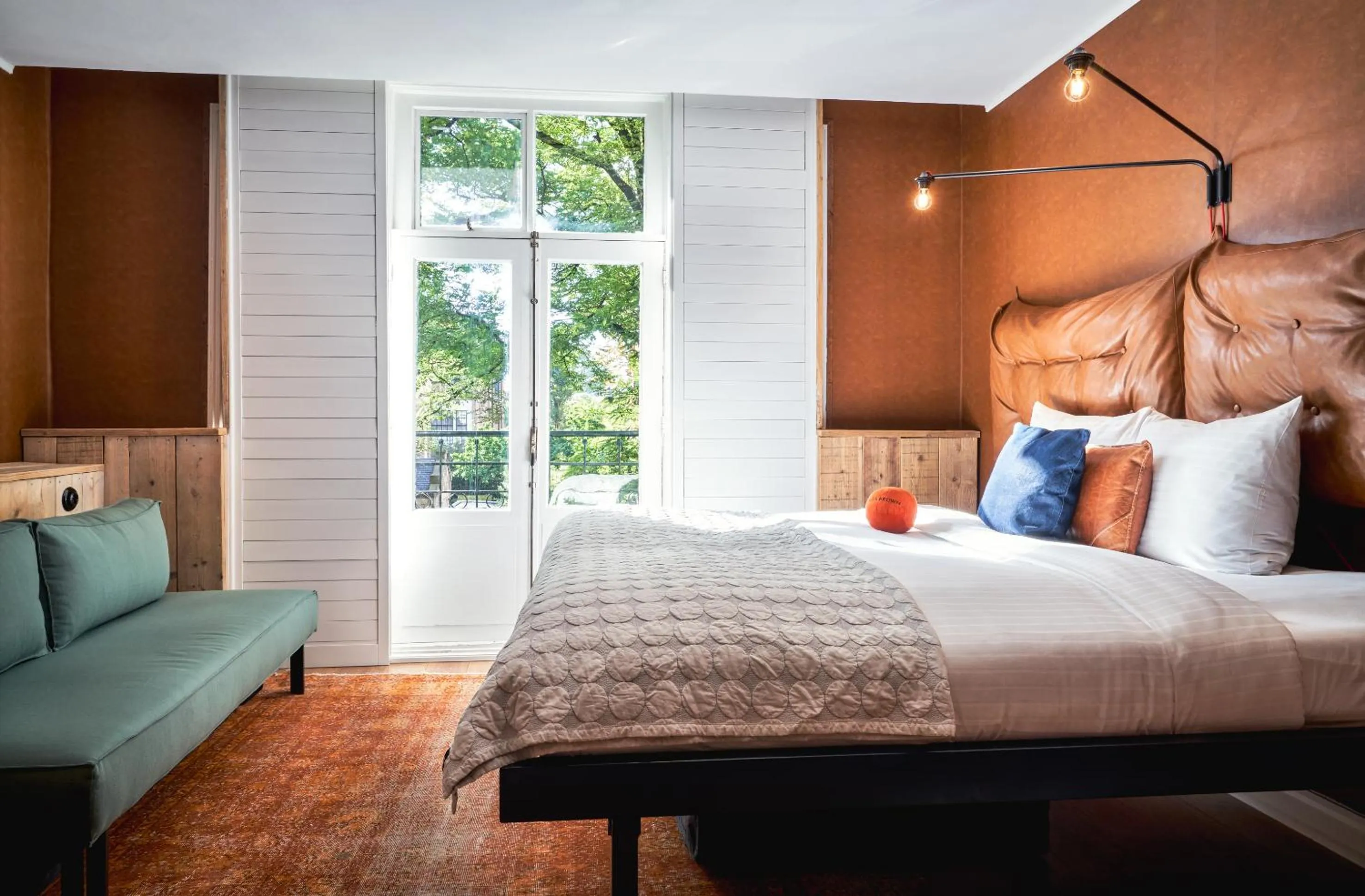 Bed in Max Brown Hotel Museum Square, part of Sircle Collection